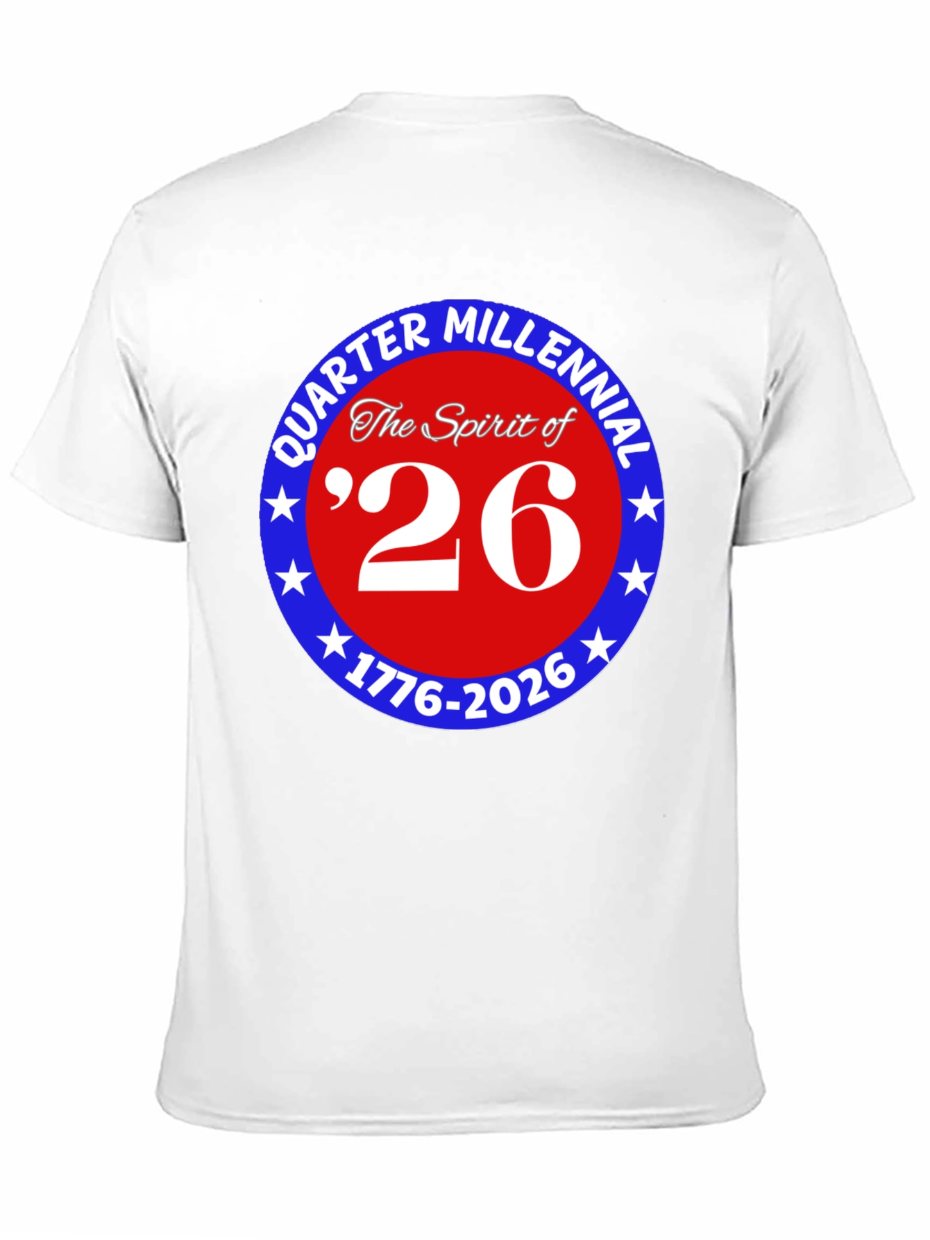 Quarter Millennial 26 Black T-Shirt
