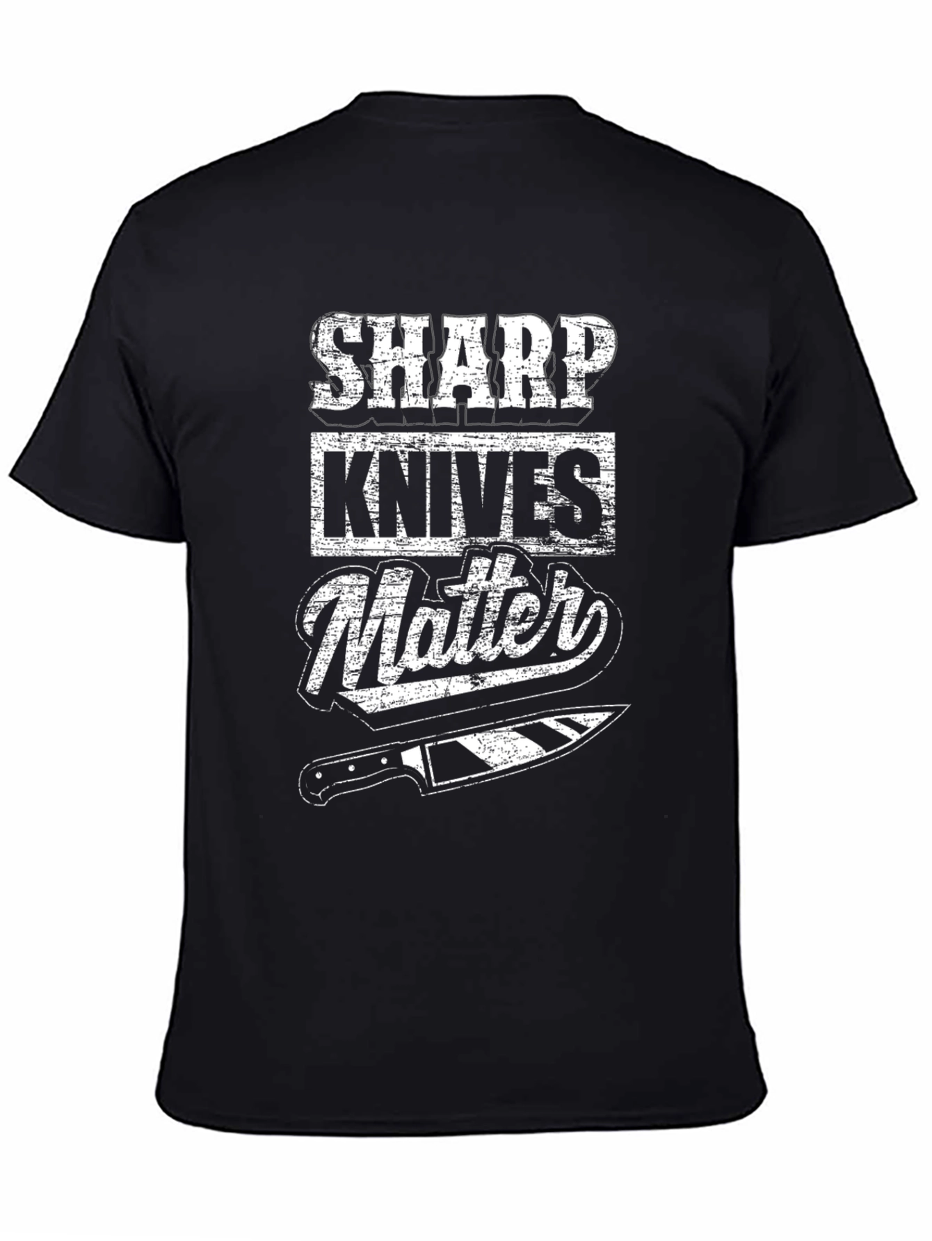 Sharp Knives Matter Chef T-Shirt