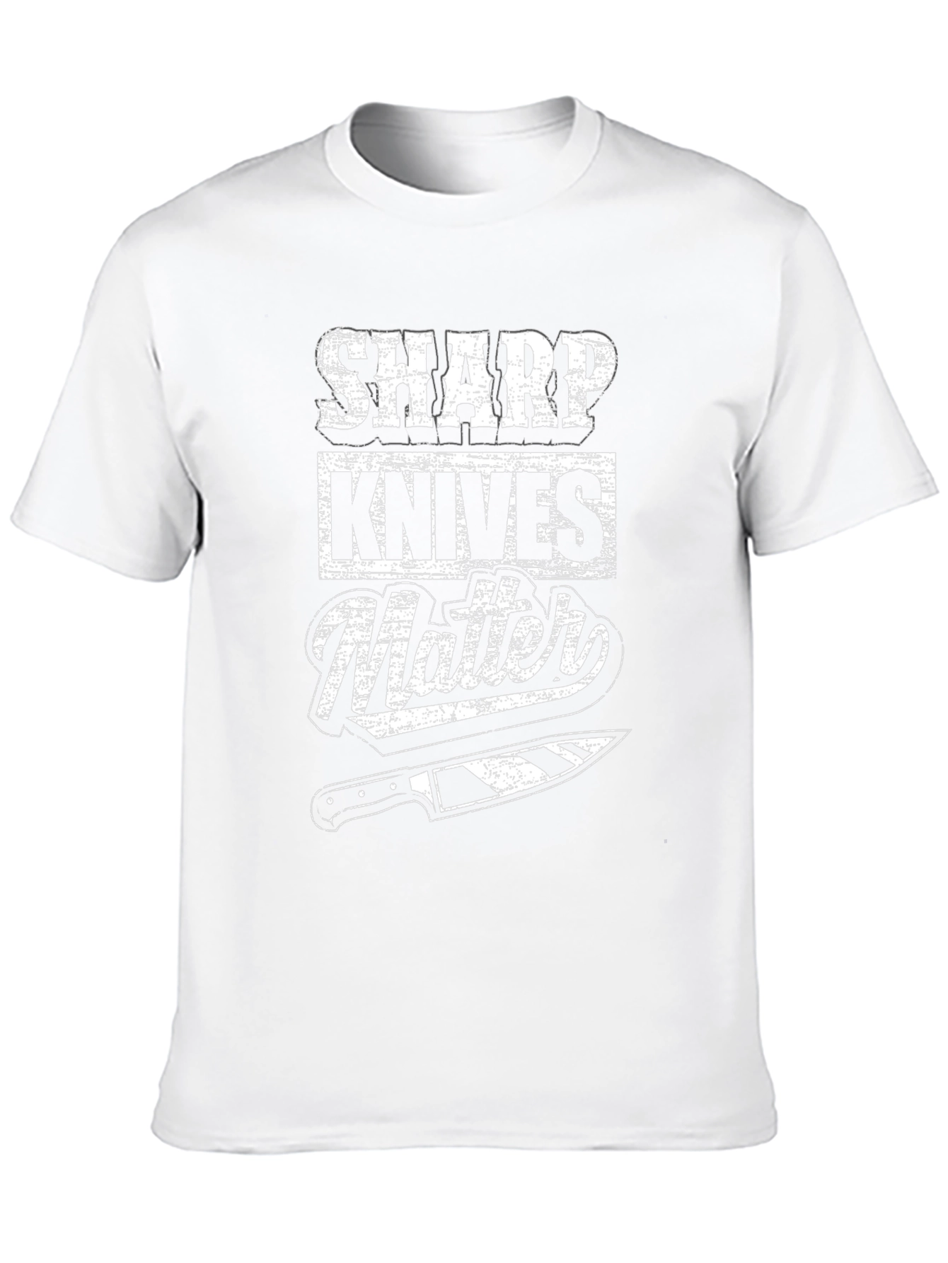 Sharp Knives Matter Chef T-Shirt
