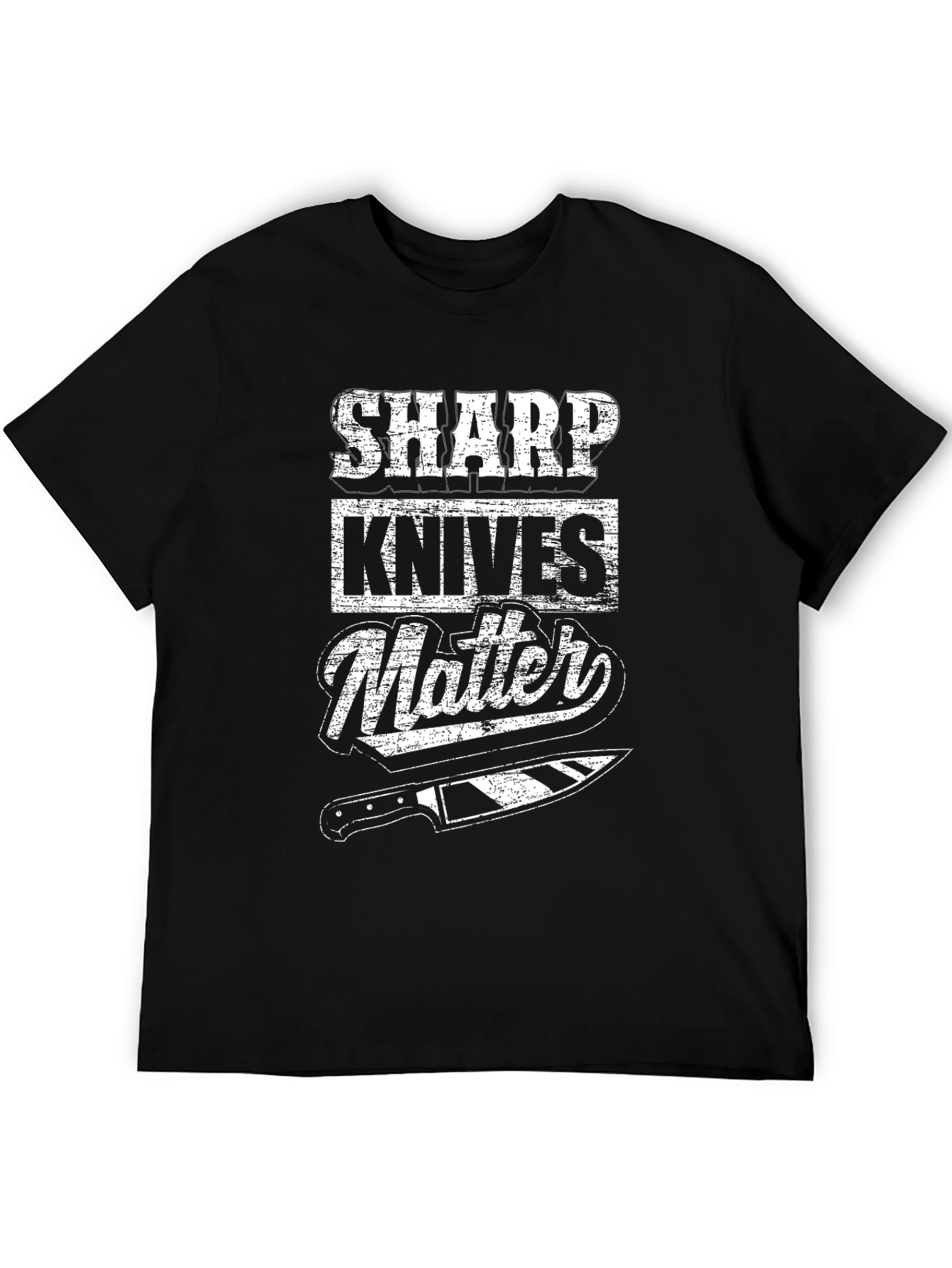 Sharp Knives Matter Chef T-Shirt