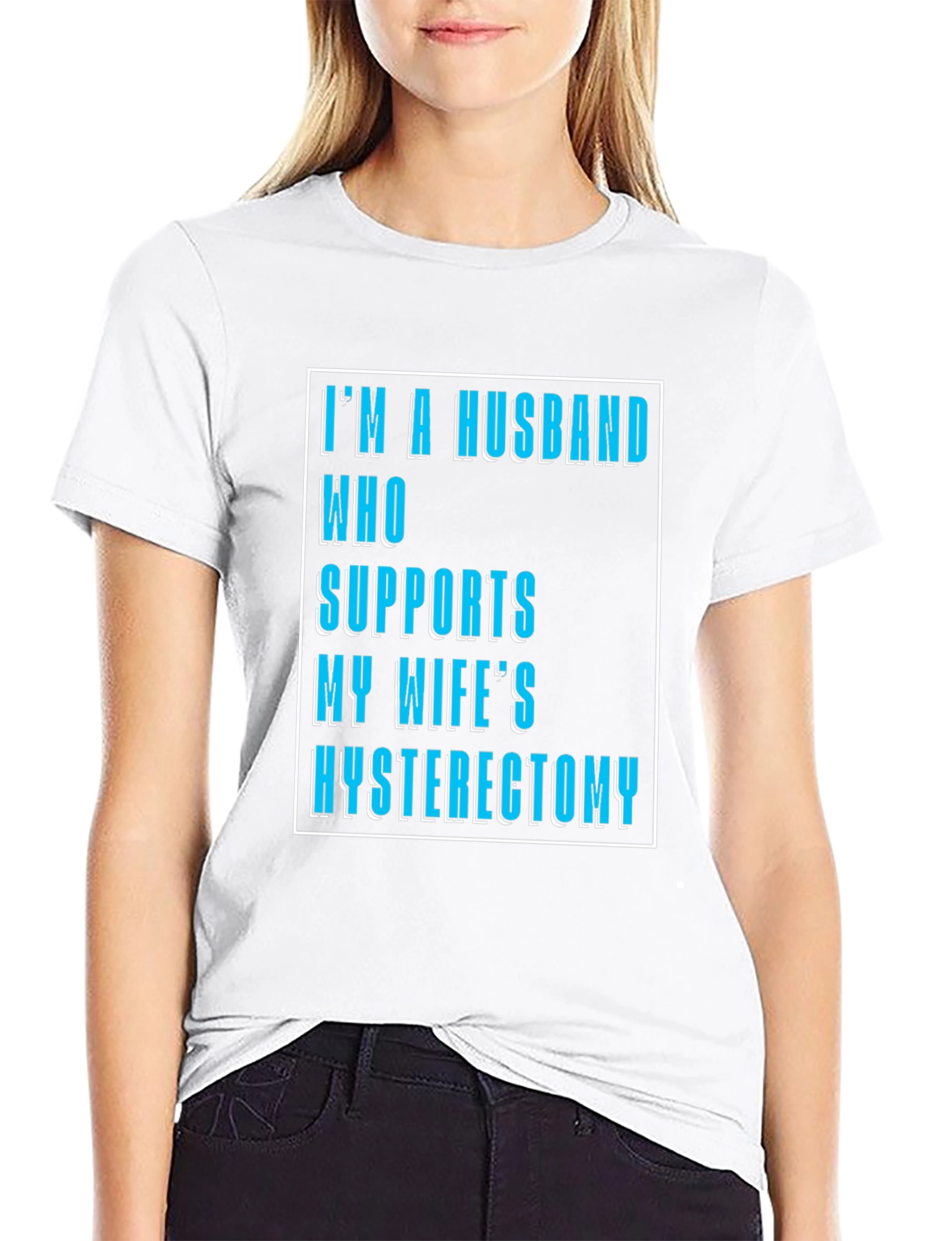 Supportive Husband Hysterectomy T-Shirt