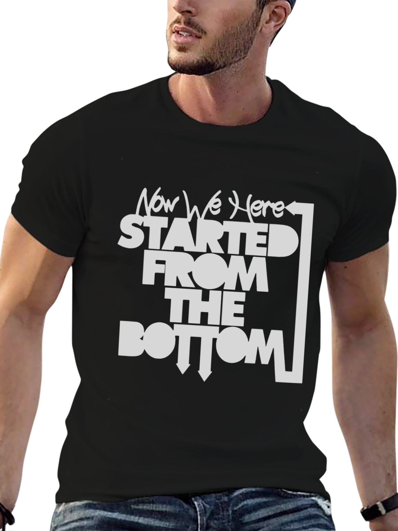 Started From The Bottom Crew Neck T-Shirt