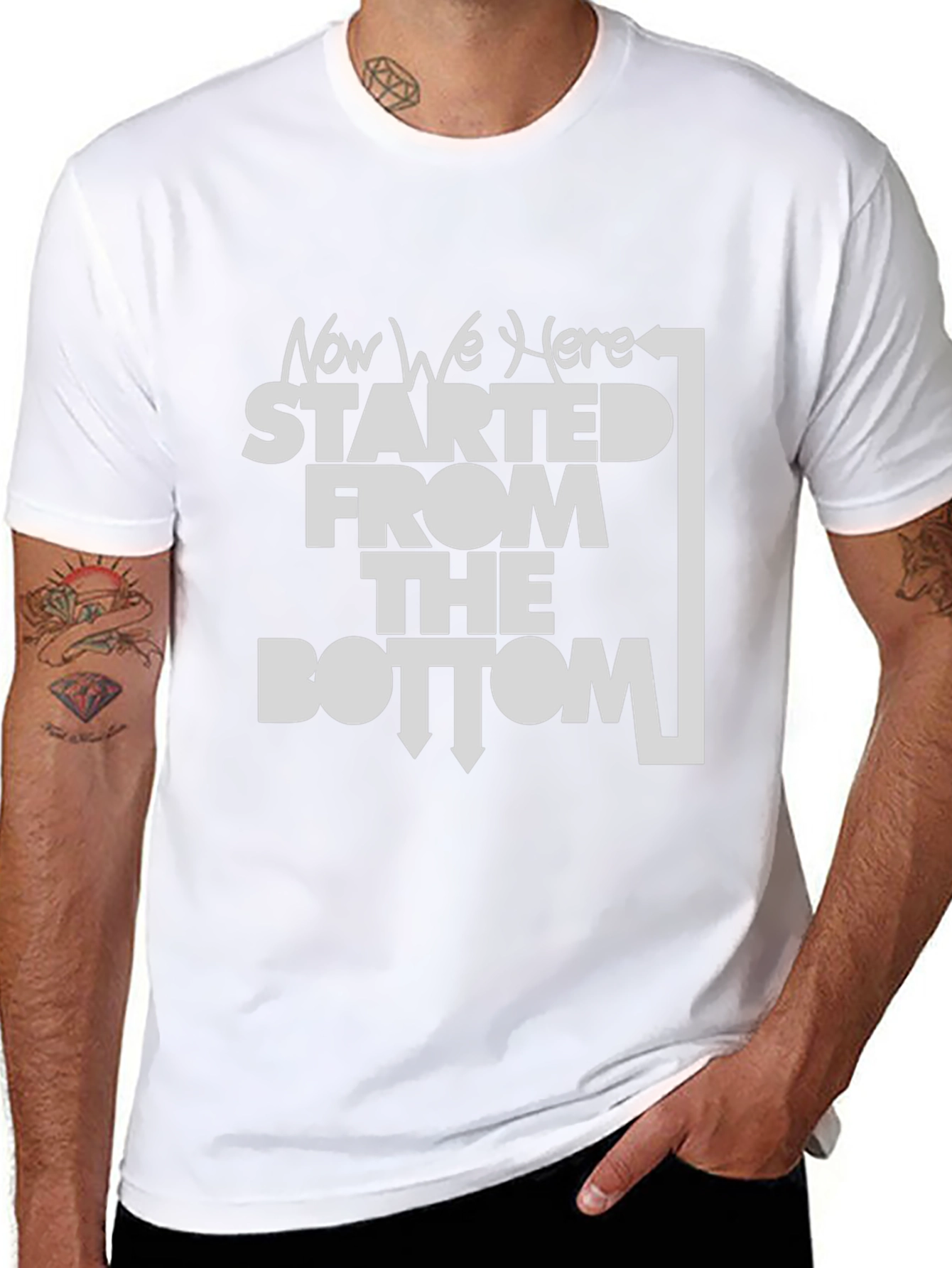Started From The Bottom Crew Neck T-Shirt
