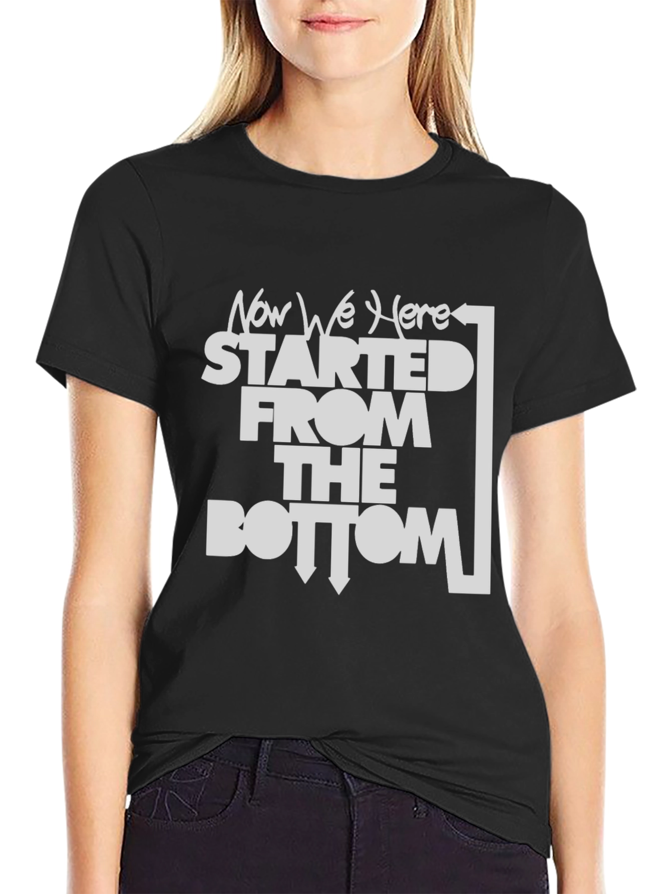 Started From The Bottom Crew Neck T-Shirt