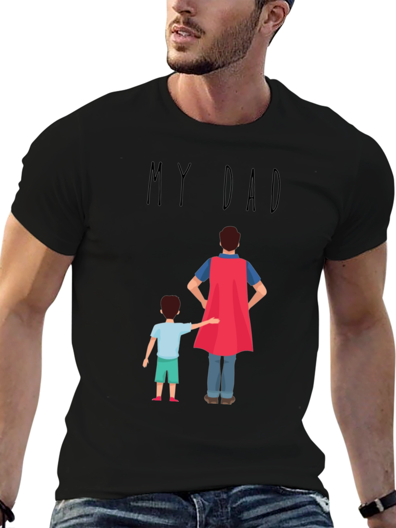 My Dad Superhero T-Shirt