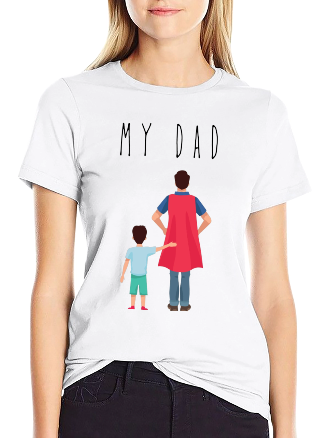 My Dad Superhero T-Shirt