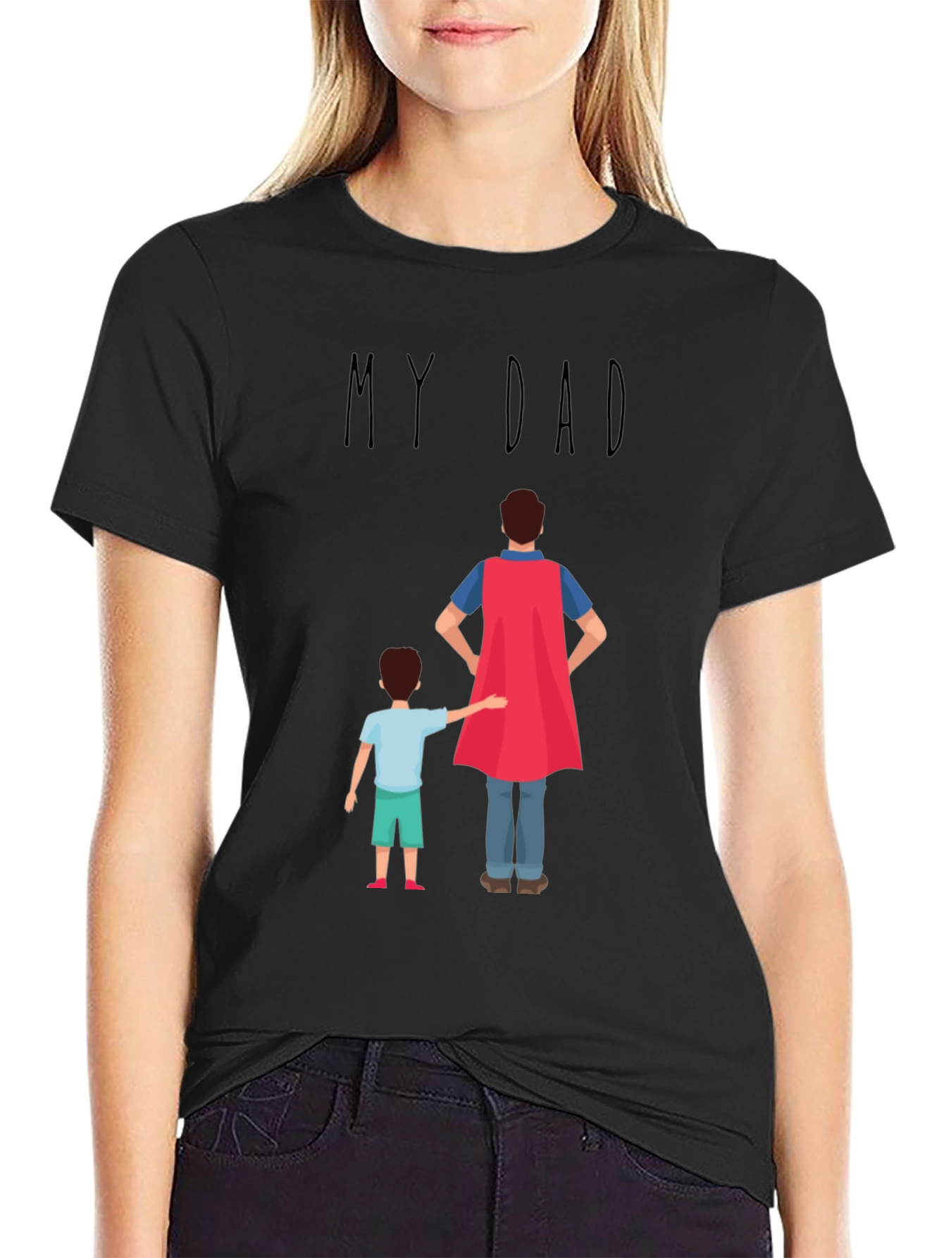 My Dad Superhero T-Shirt