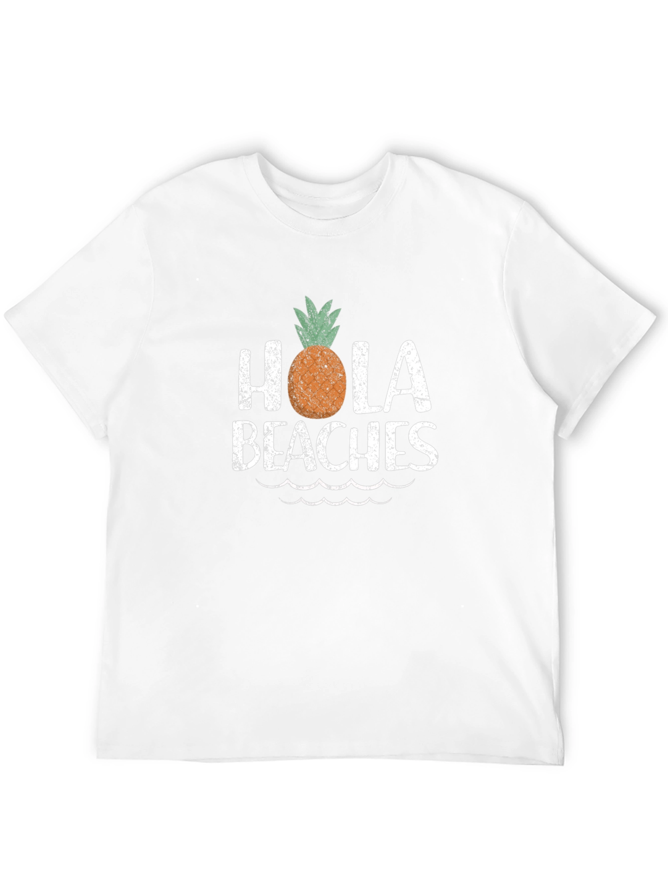 Hola Beaches Pineapple Graphic Tee
