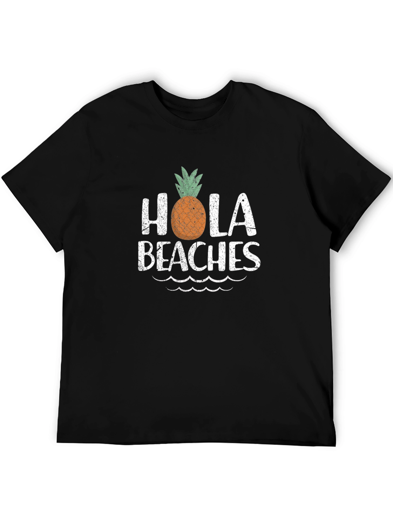 Hola Beaches Pineapple Graphic Tee