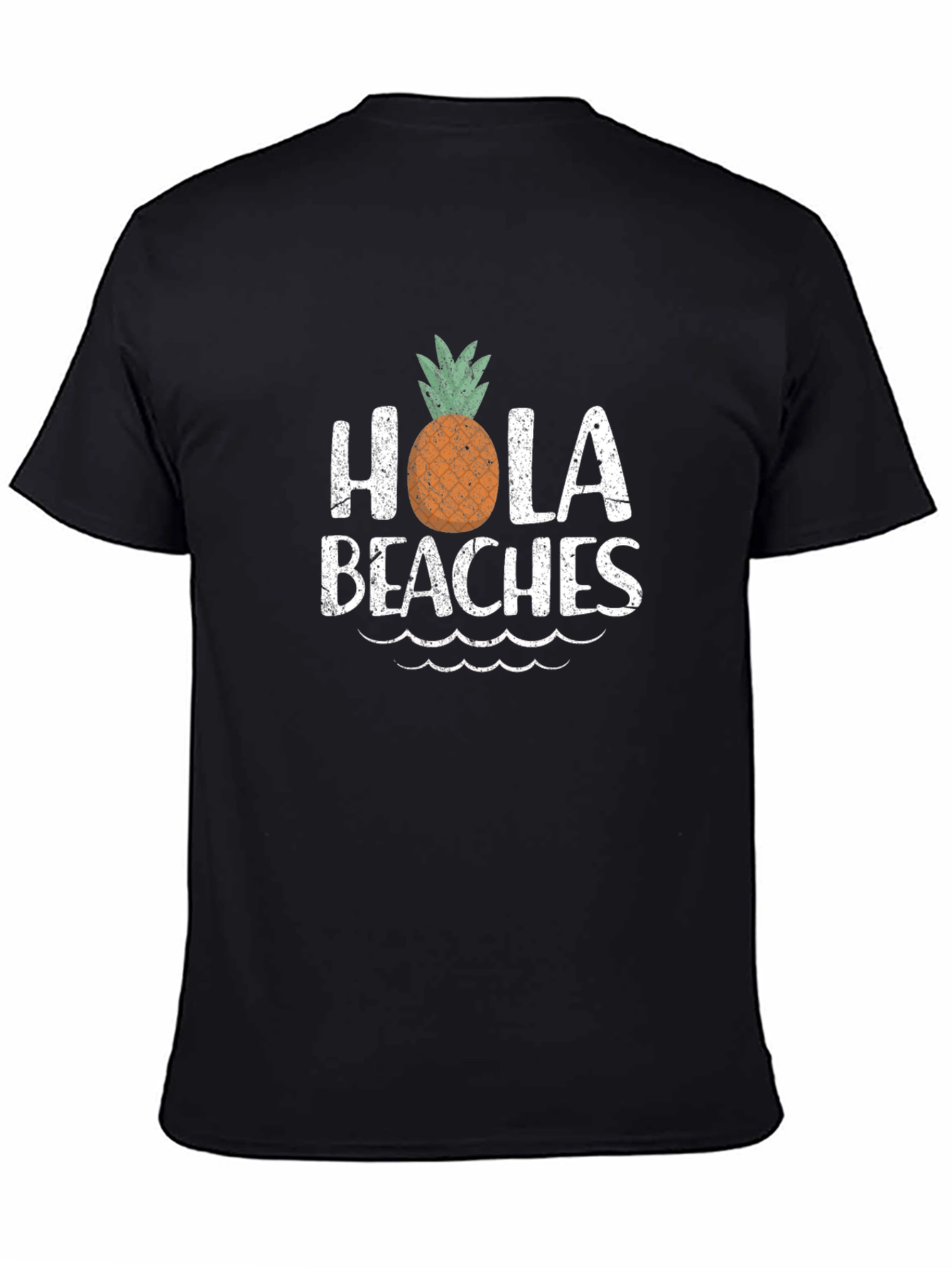 Hola Beaches Pineapple Graphic Tee