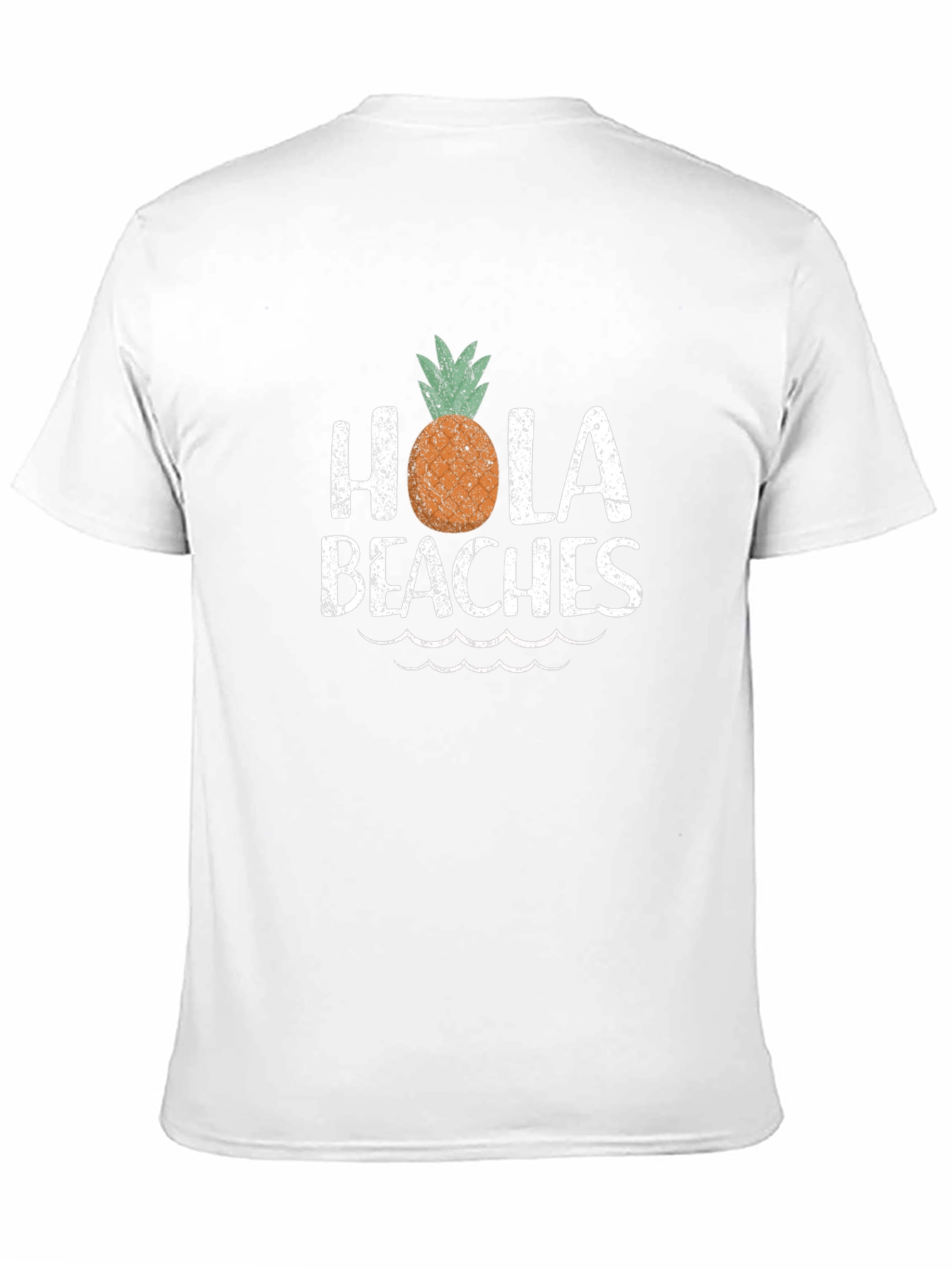 Hola Beaches Pineapple Graphic Tee