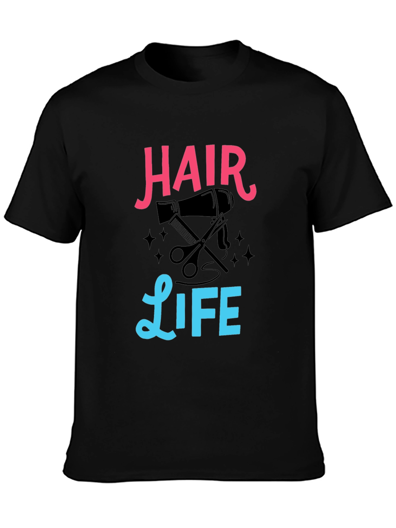 Hair Life T-Shirt - Barber Stylist Tee