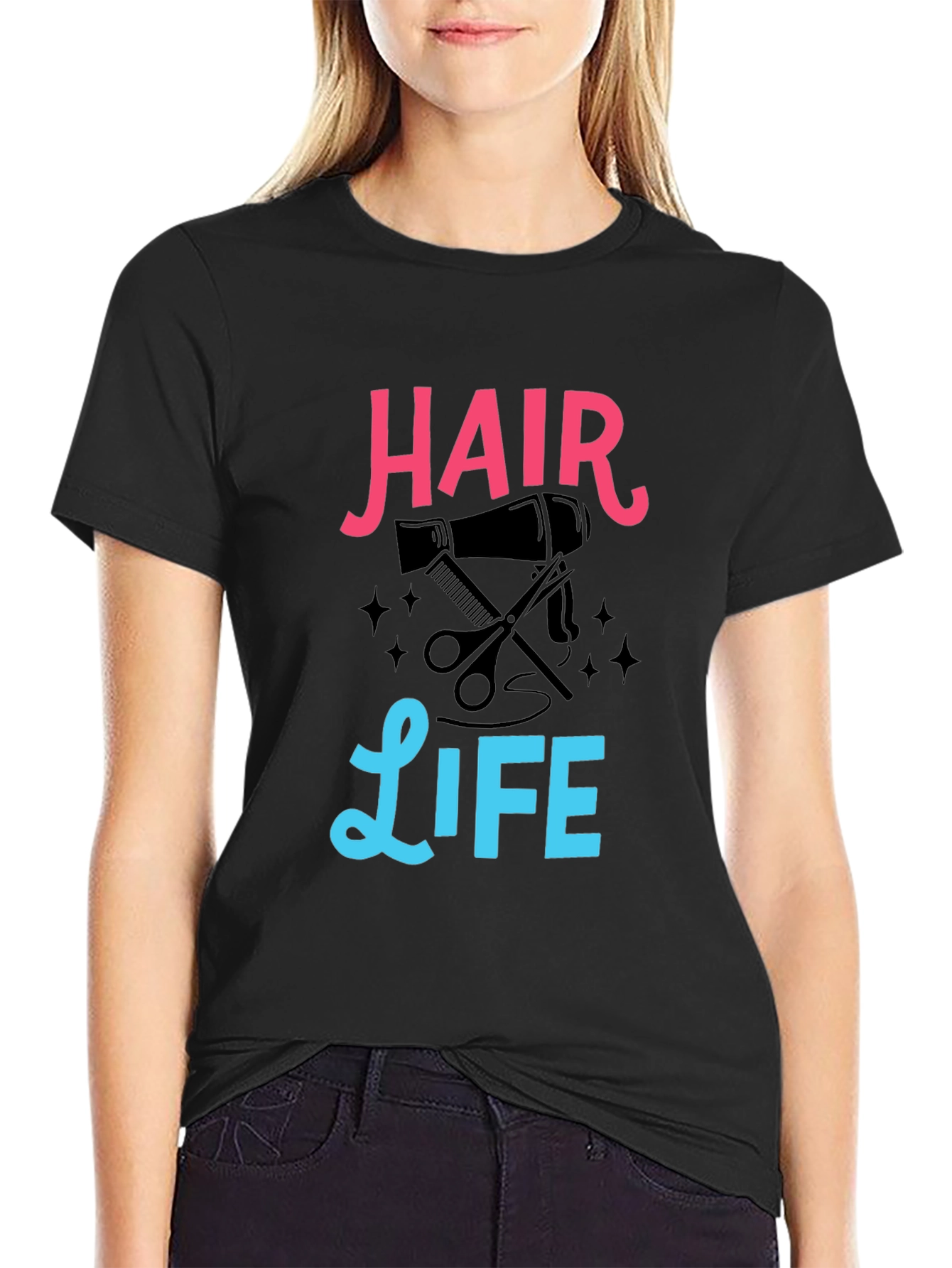 Hair Life T-Shirt - Barber Stylist Tee