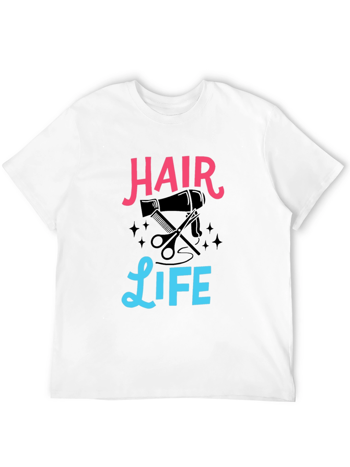 Hair Life T-Shirt - Barber Stylist Tee