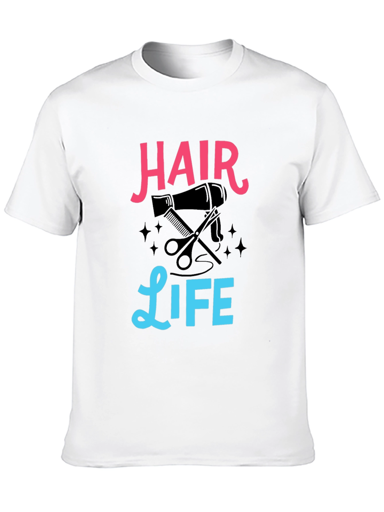 Hair Life T-Shirt - Barber Stylist Tee