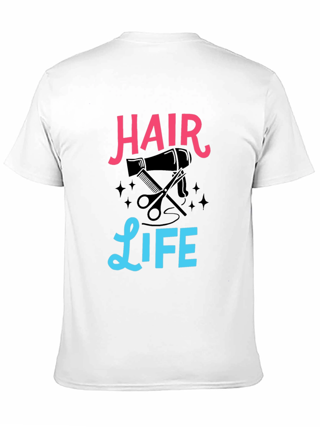 Hair Life T-Shirt - Barber Stylist Tee