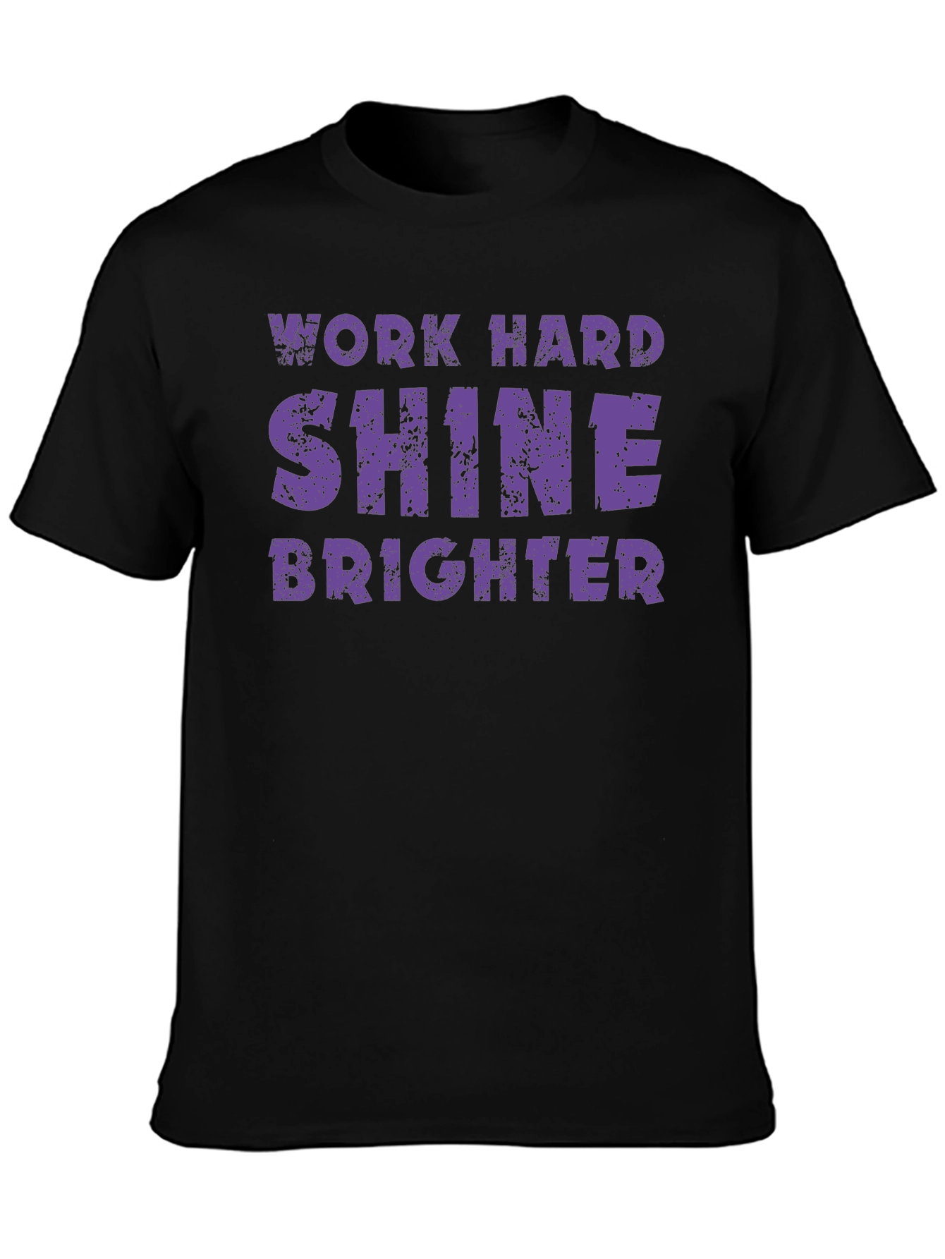 Work Hard Shine Brighter Graphic T-Shirt