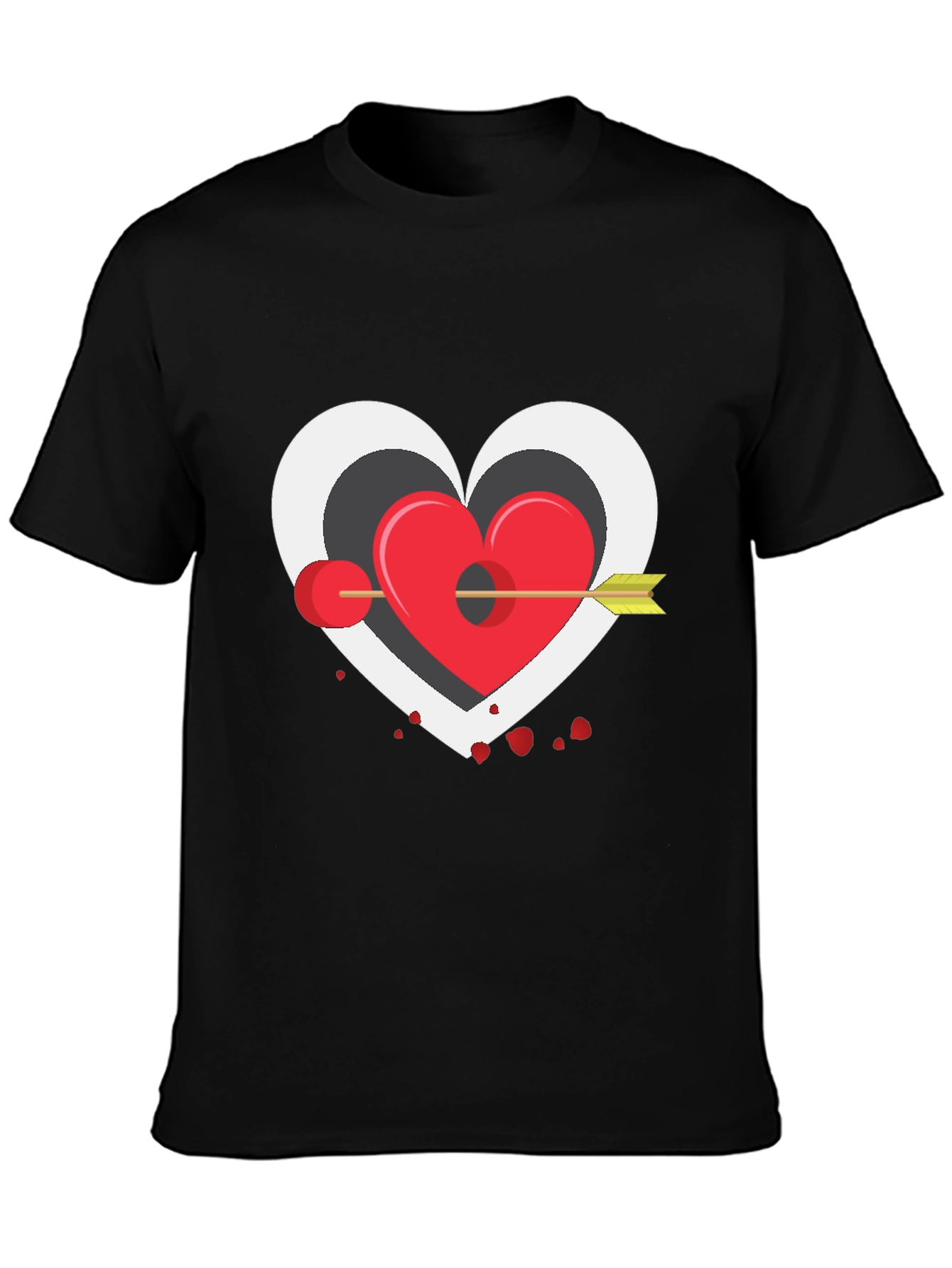 Heart Target T-Shirt - Cupids Aim