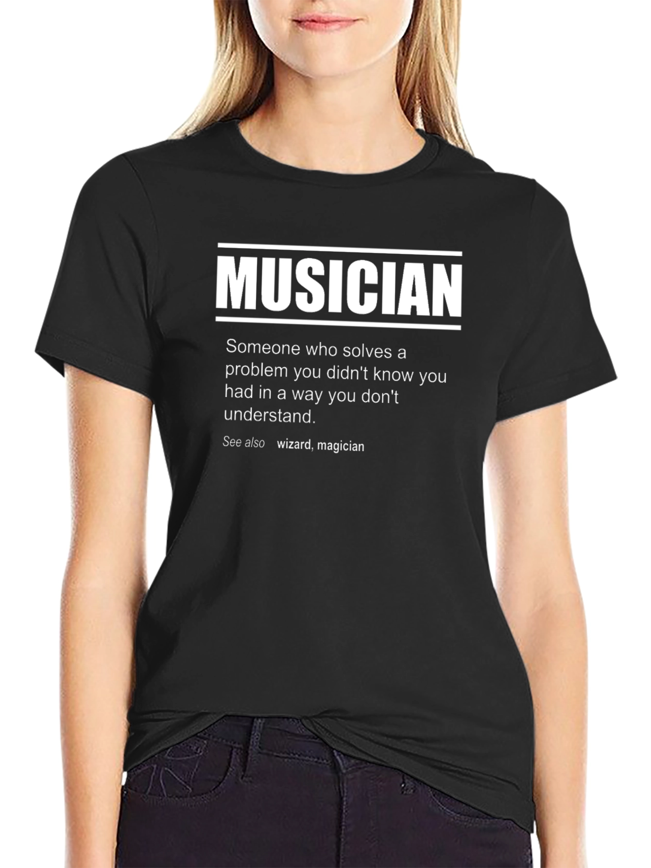 Musician Definition T-Shirt - Funny Music Lover Tee