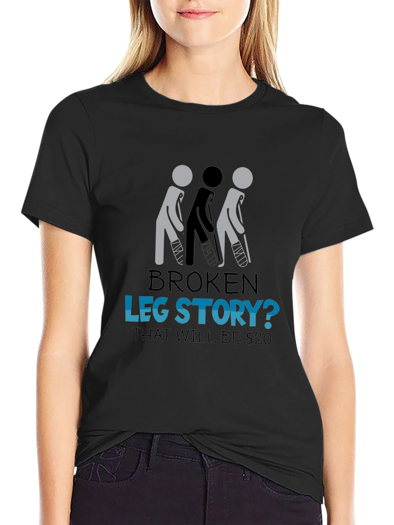 Broken Leg Story T-Shirt