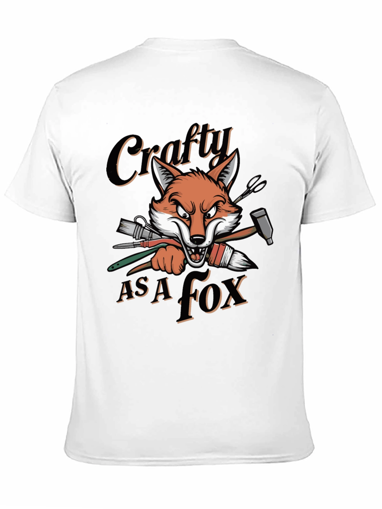 Crafty As A Fox Graphic T-Shirt