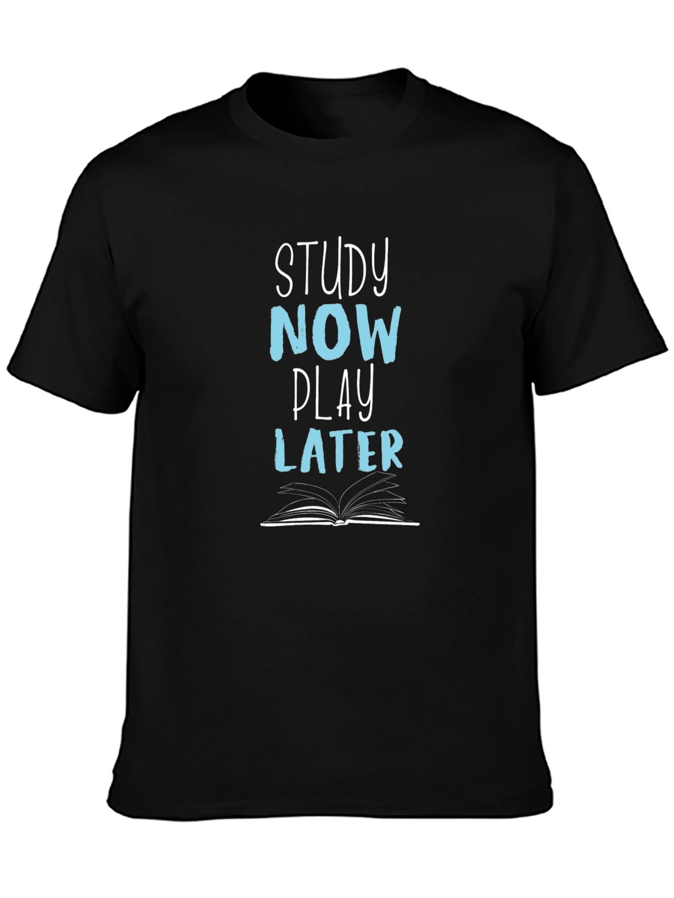 Study Now Play Later Graphic Tee