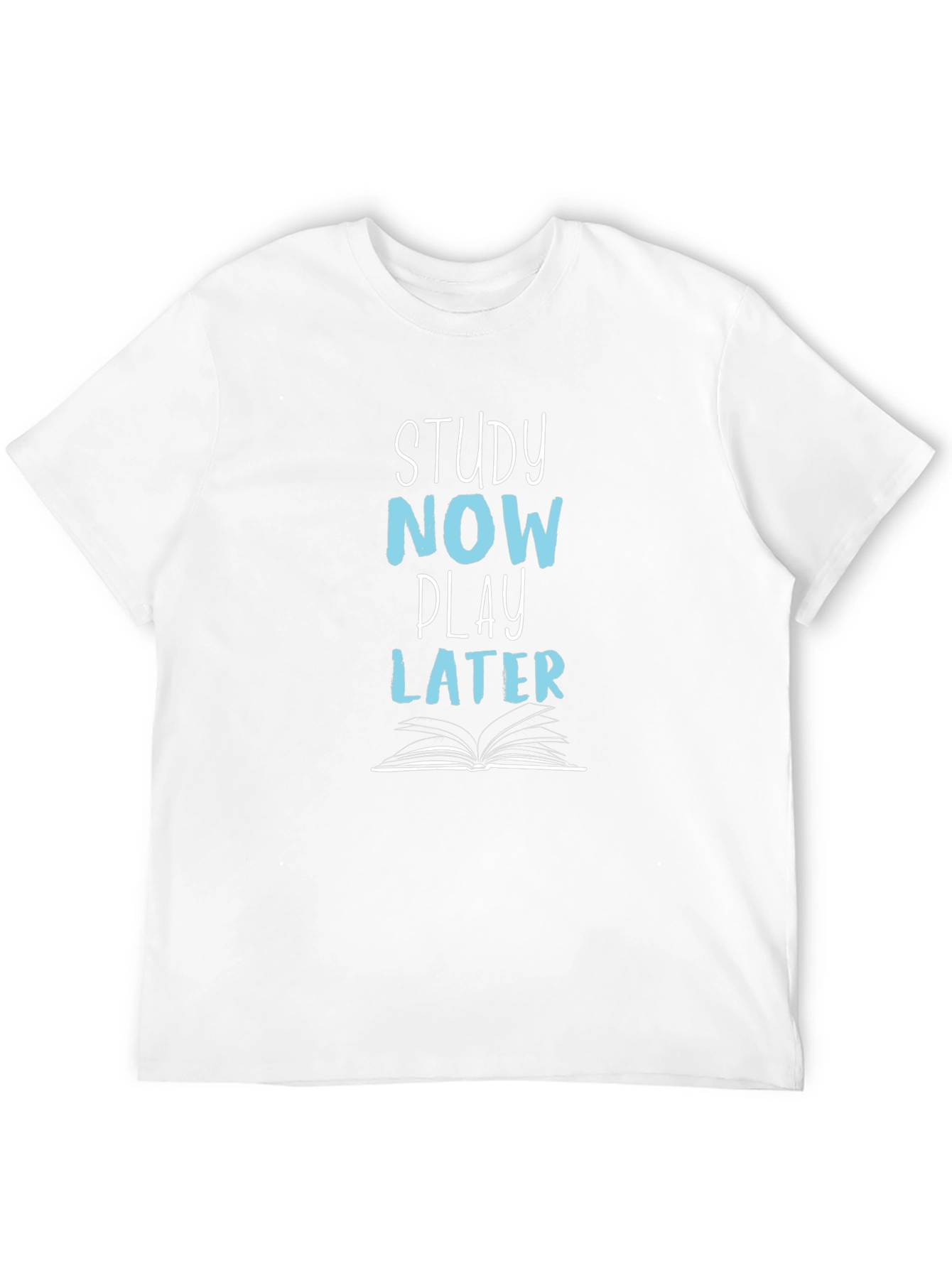Study Now Play Later Graphic Tee