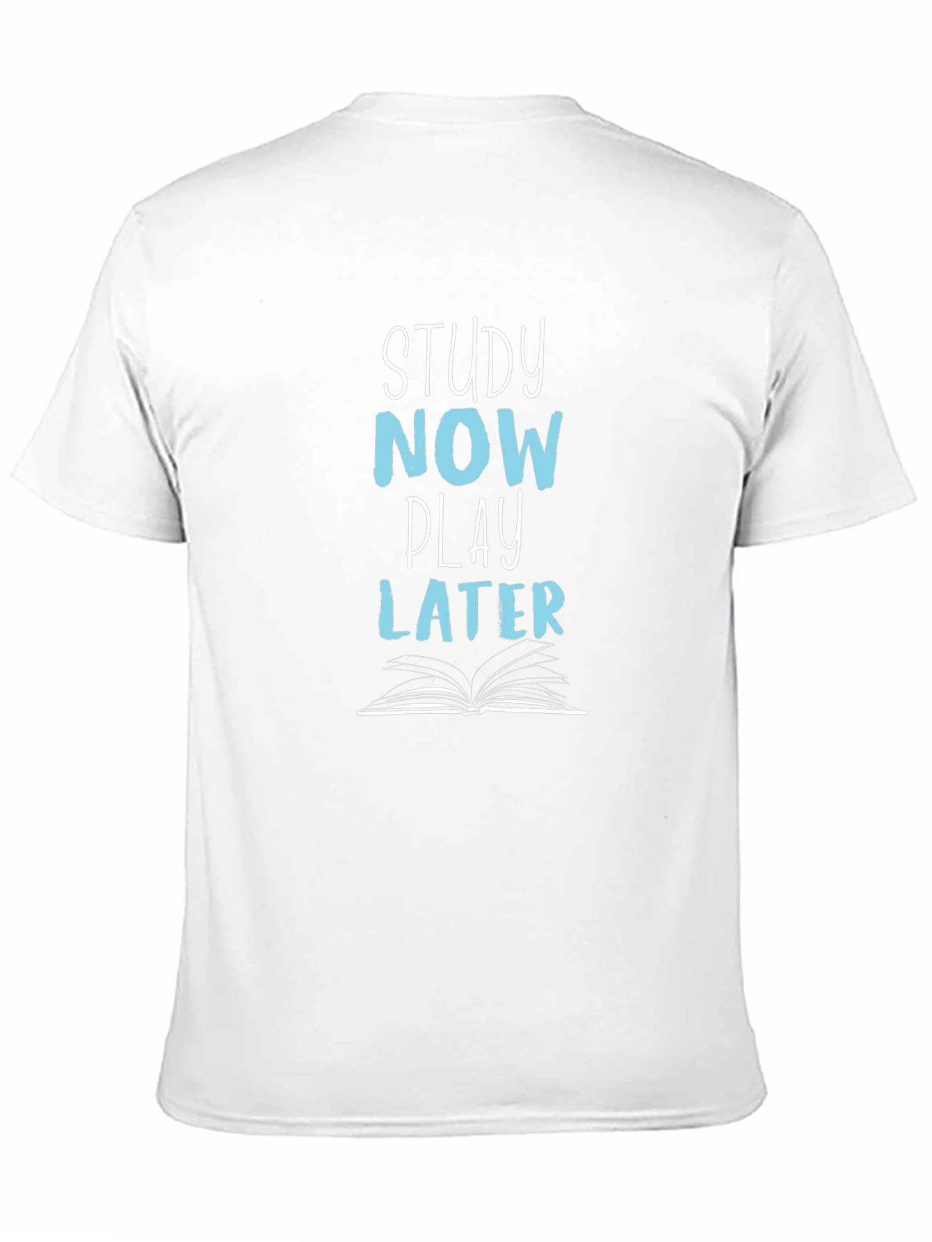 Study Now Play Later Graphic Tee
