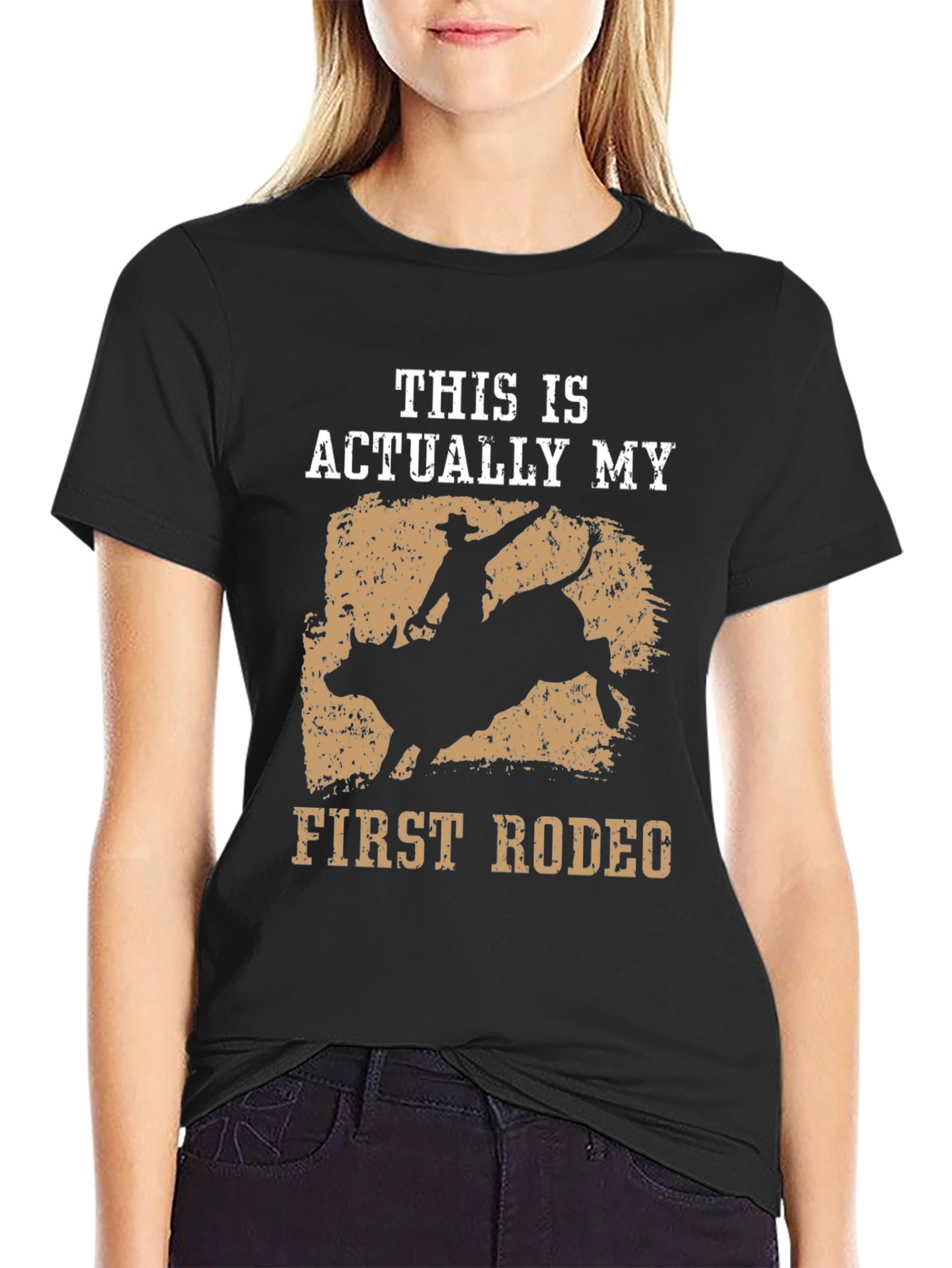 This Is Actually My First Rodeo Graphic Tee