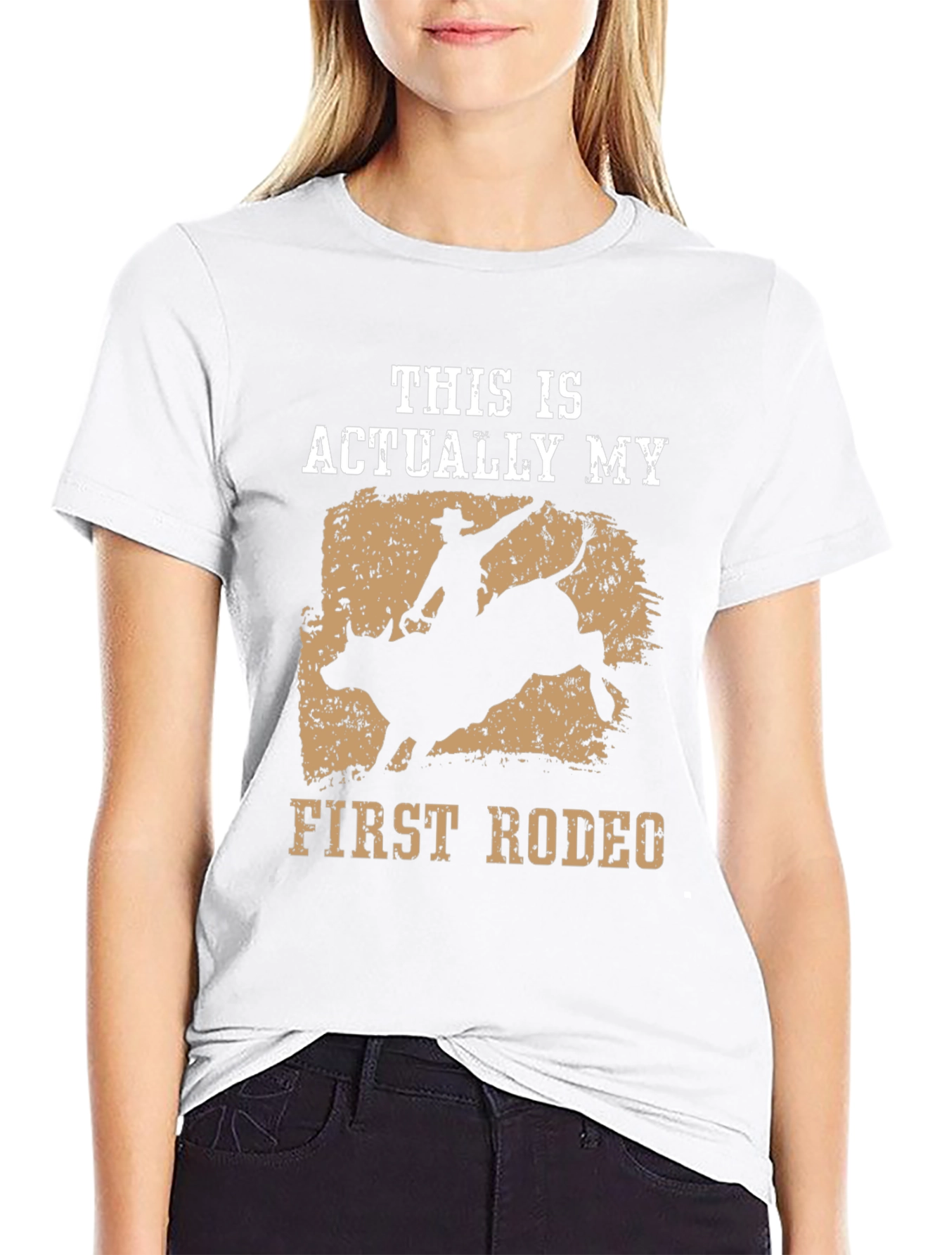 This Is Actually My First Rodeo Graphic Tee