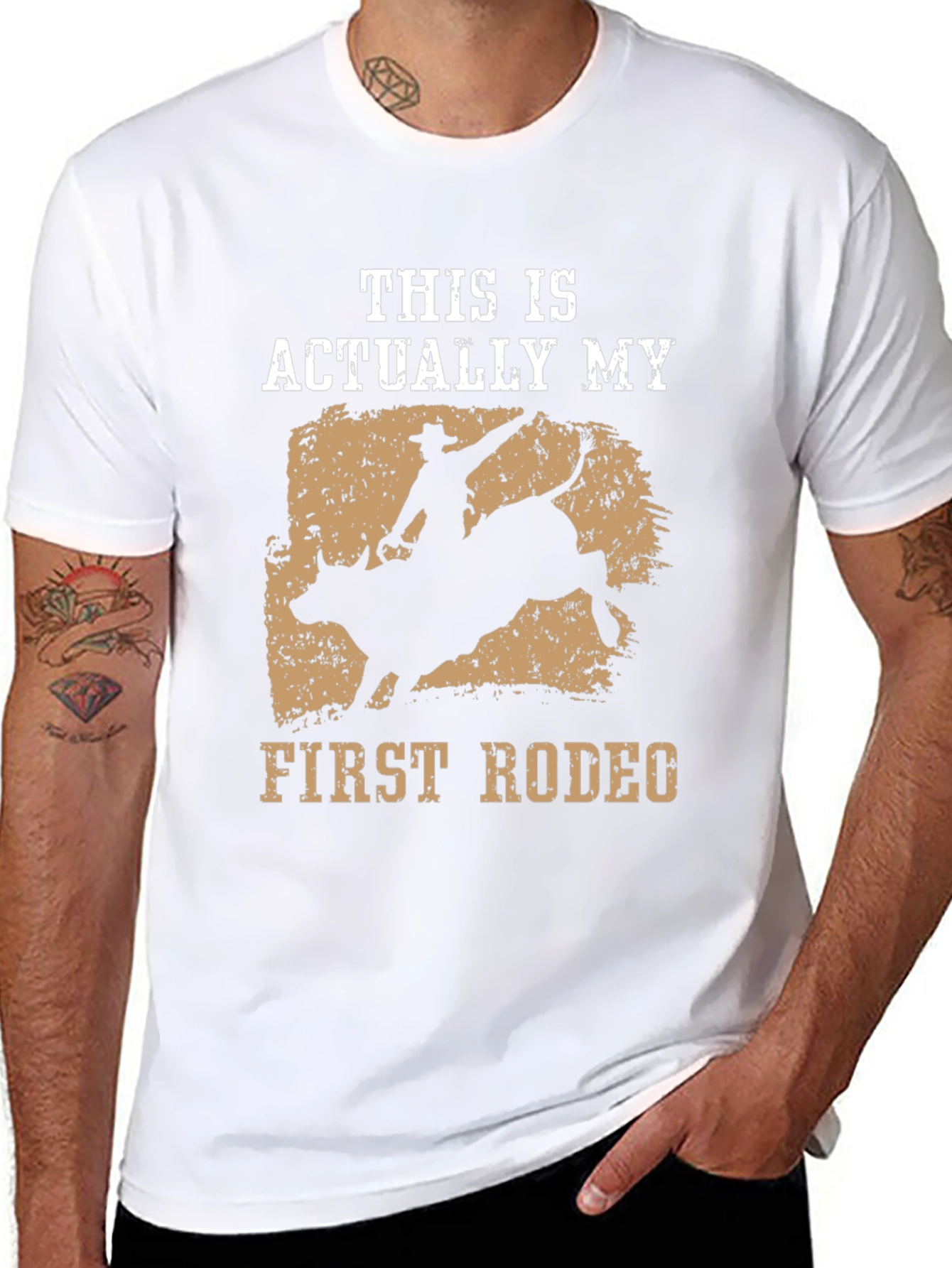 This Is Actually My First Rodeo Graphic Tee
