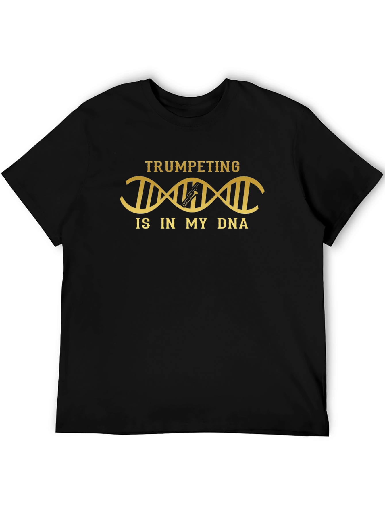 Trumpeting DNA Graphic T-Shirt - Musician Tee