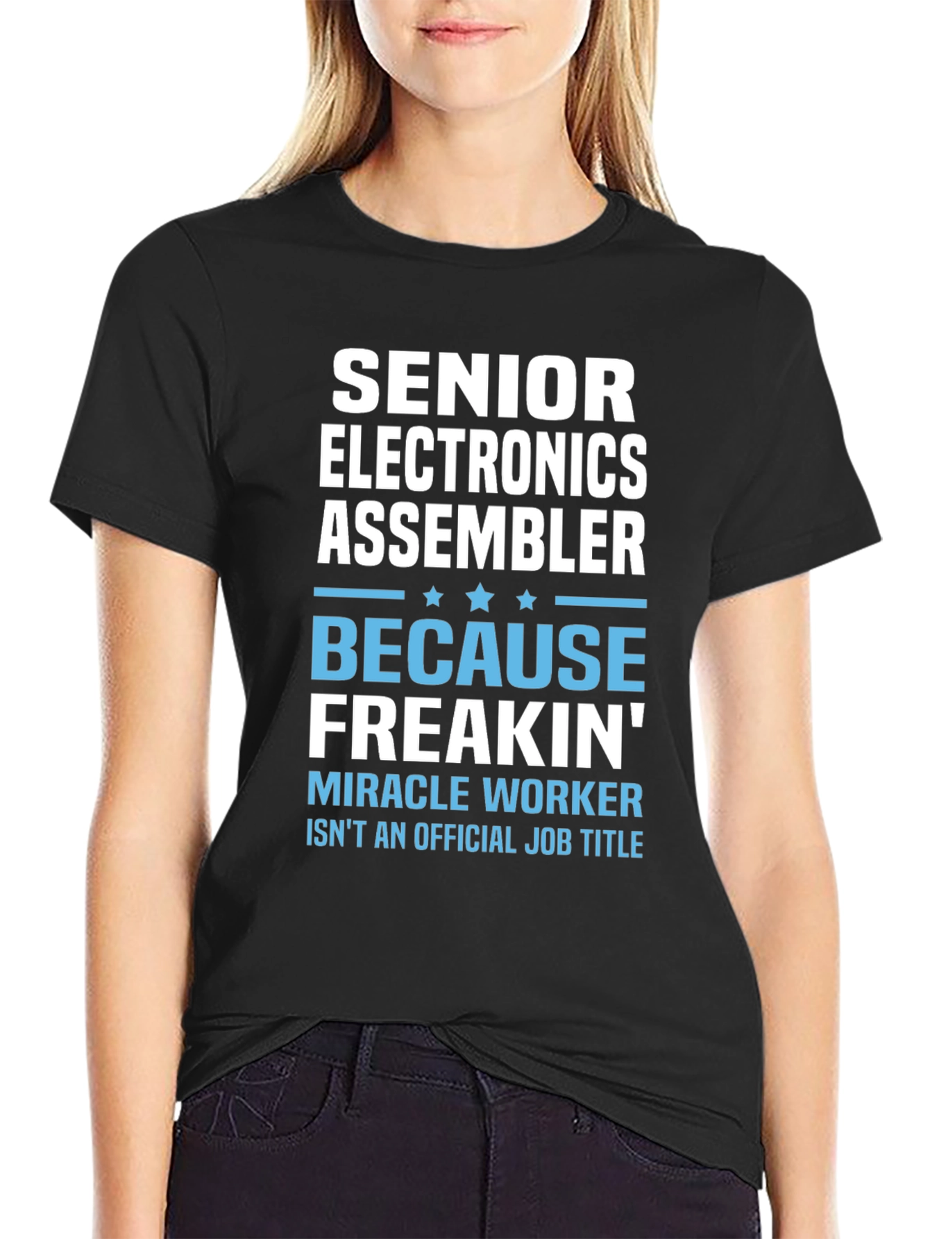 Senior Electronics Assembler Novelty T-Shirt