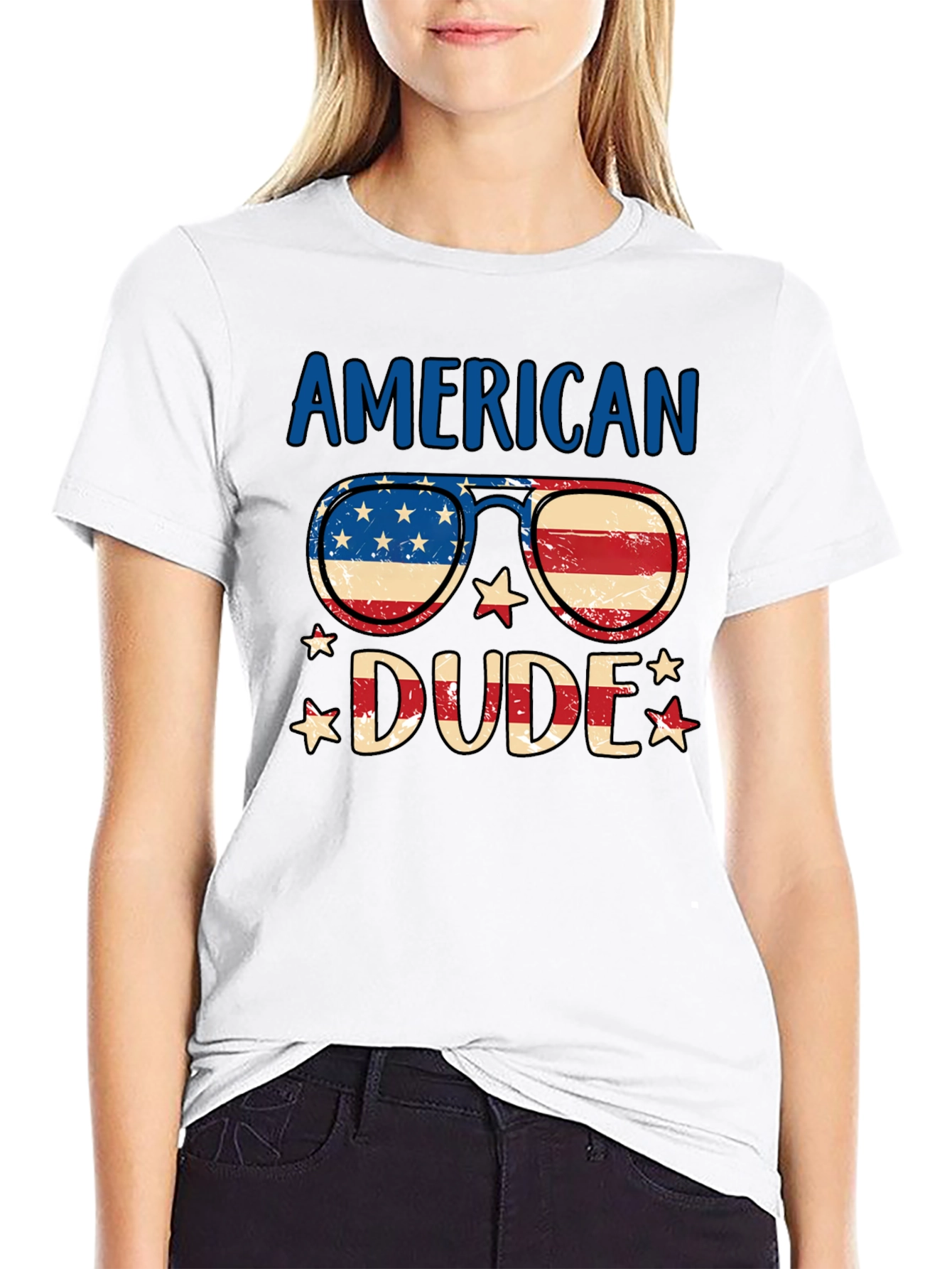 American Dude Patriotic T-Shirt