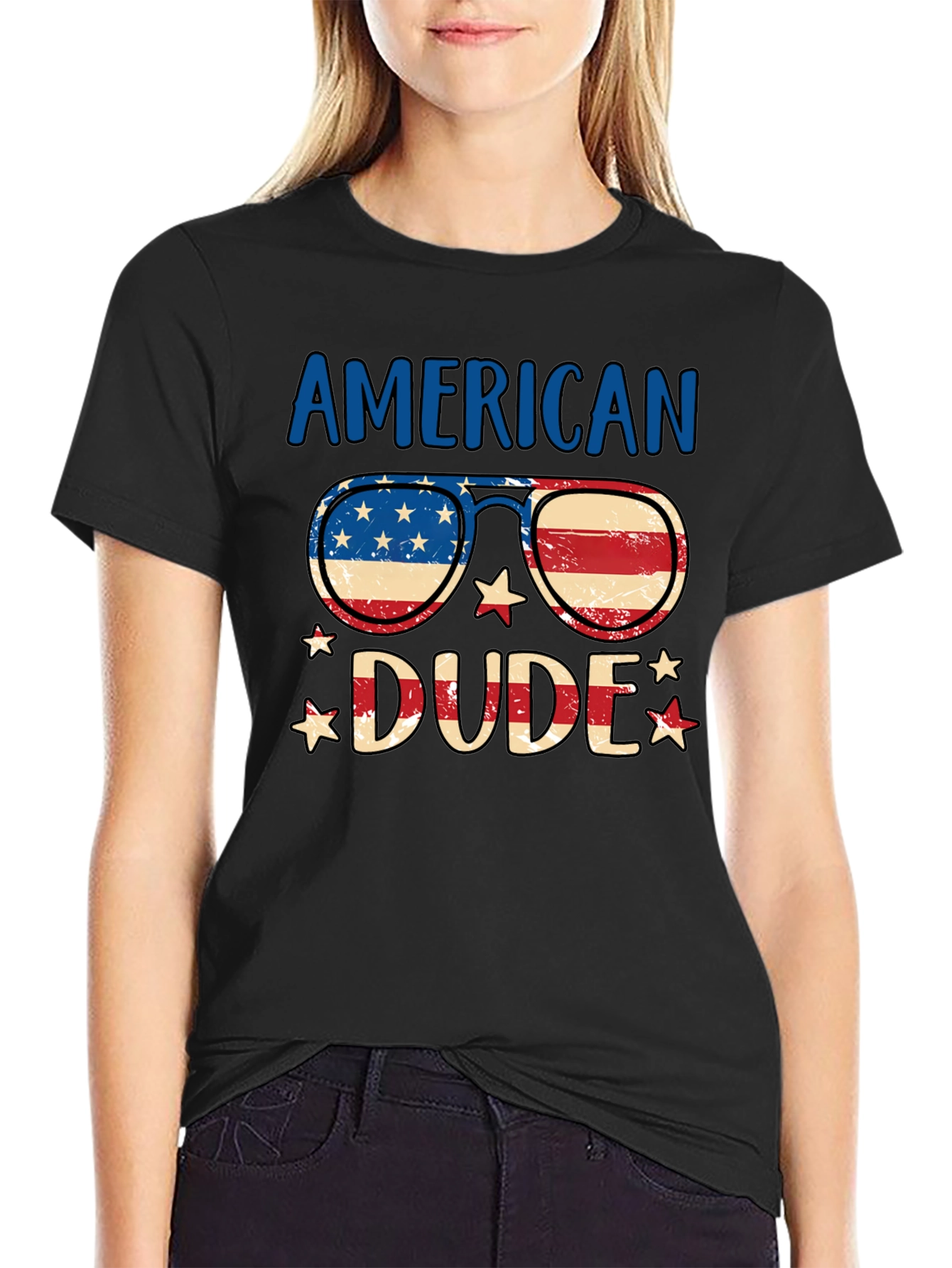 American Dude Patriotic T-Shirt