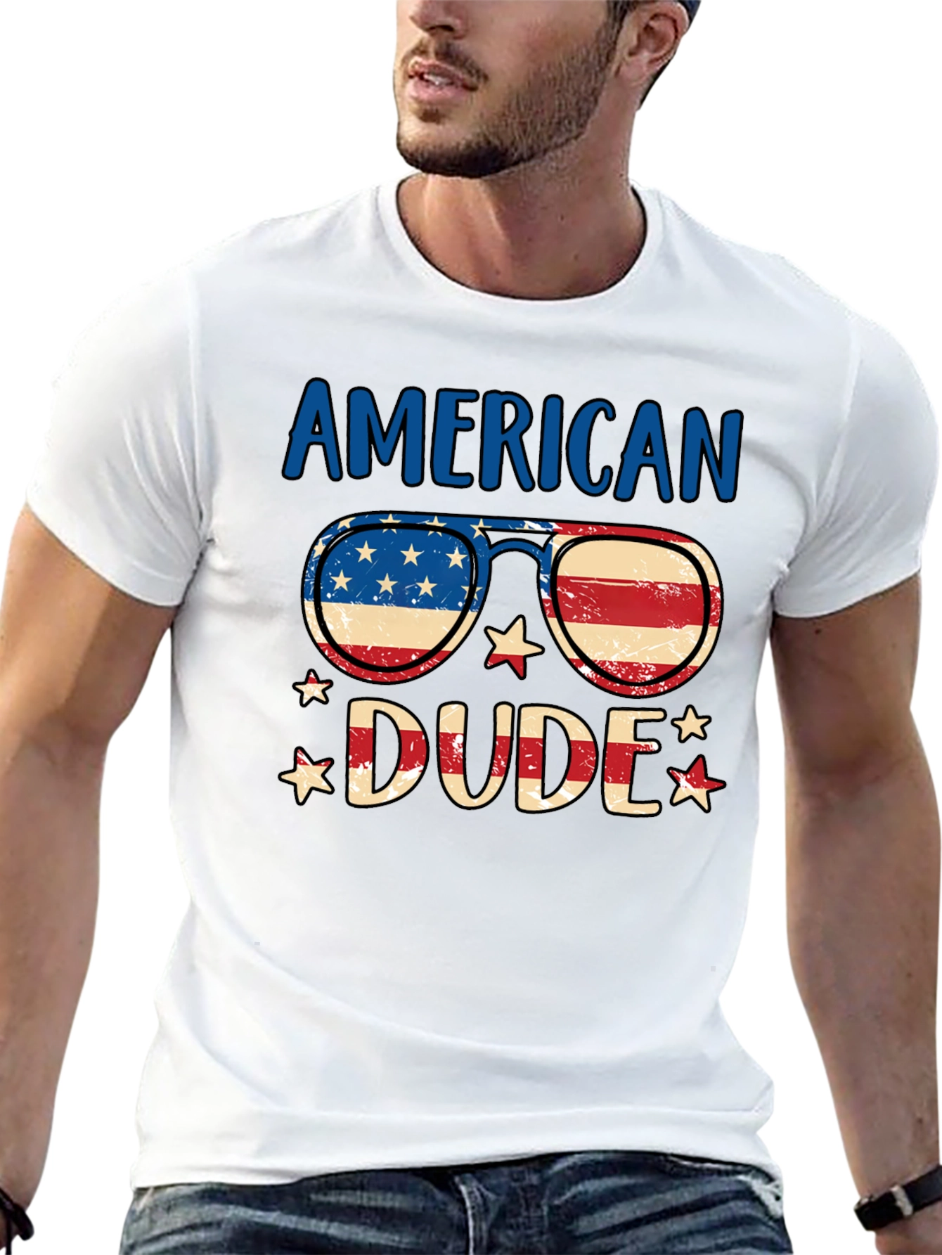 American Dude Patriotic T-Shirt