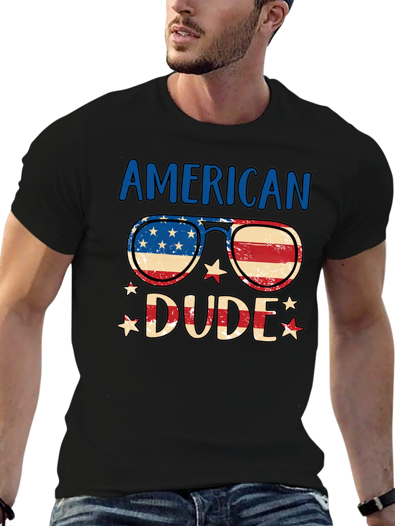 American Dude Patriotic T-Shirt