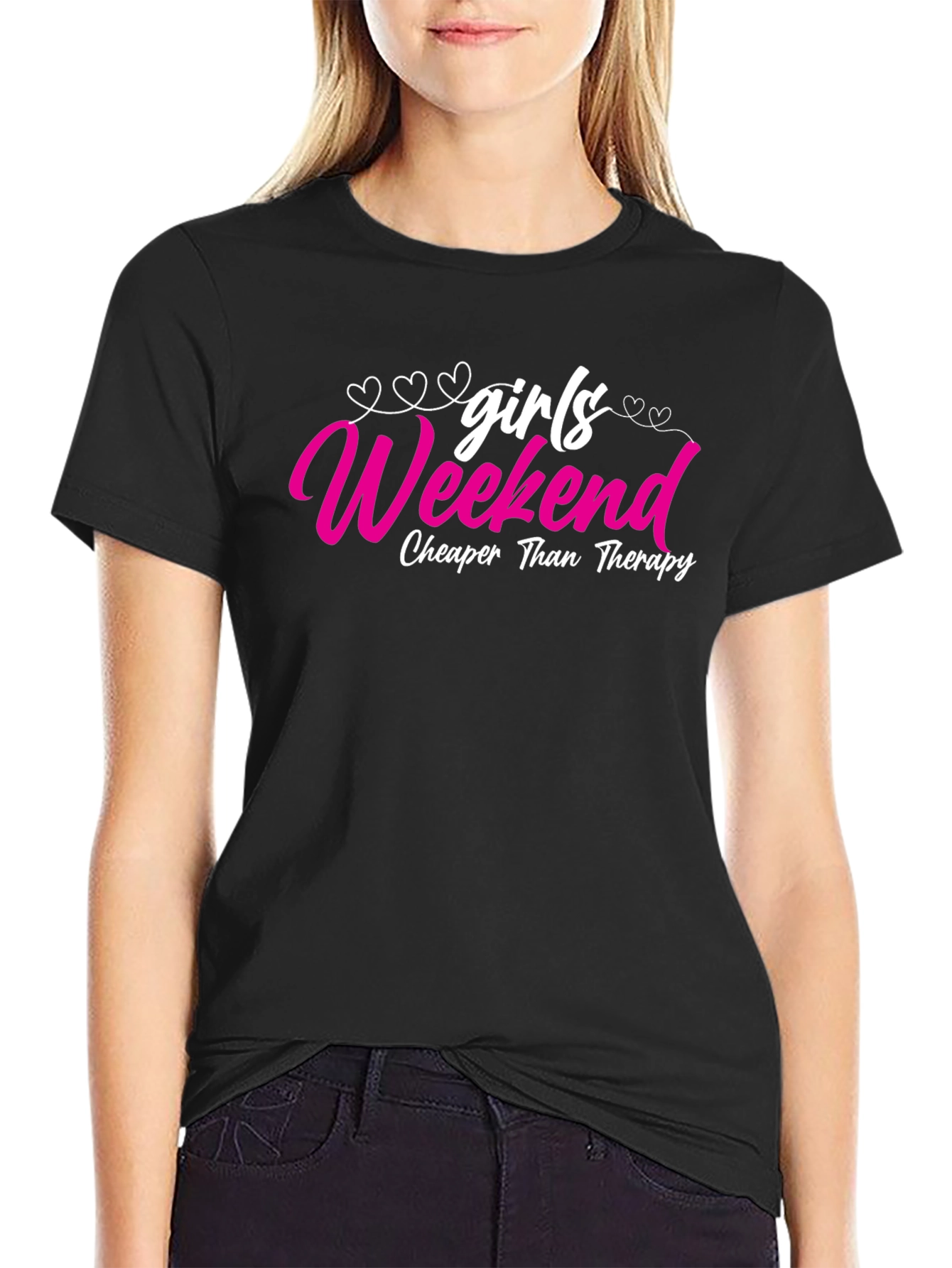 Girls Weekend T-Shirt - Cheaper Than Therapy