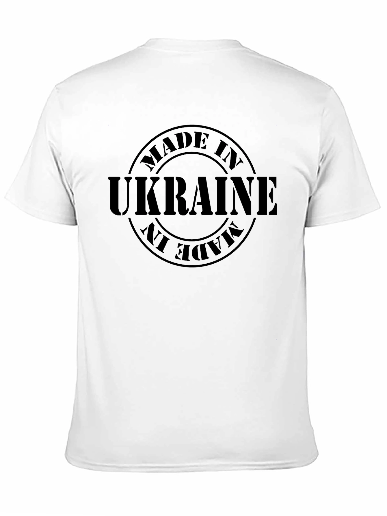 Made in Ukraine T-Shirt - Solid Black