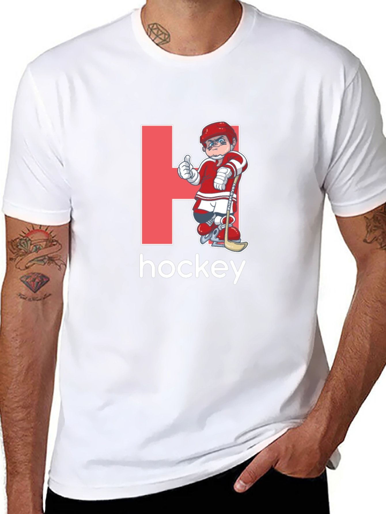 Hockey T-Shirt - Fun Hockey Design