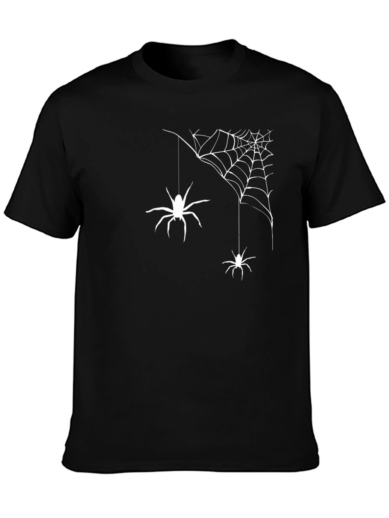 Spooky Spider Web Halloween T-Shirt