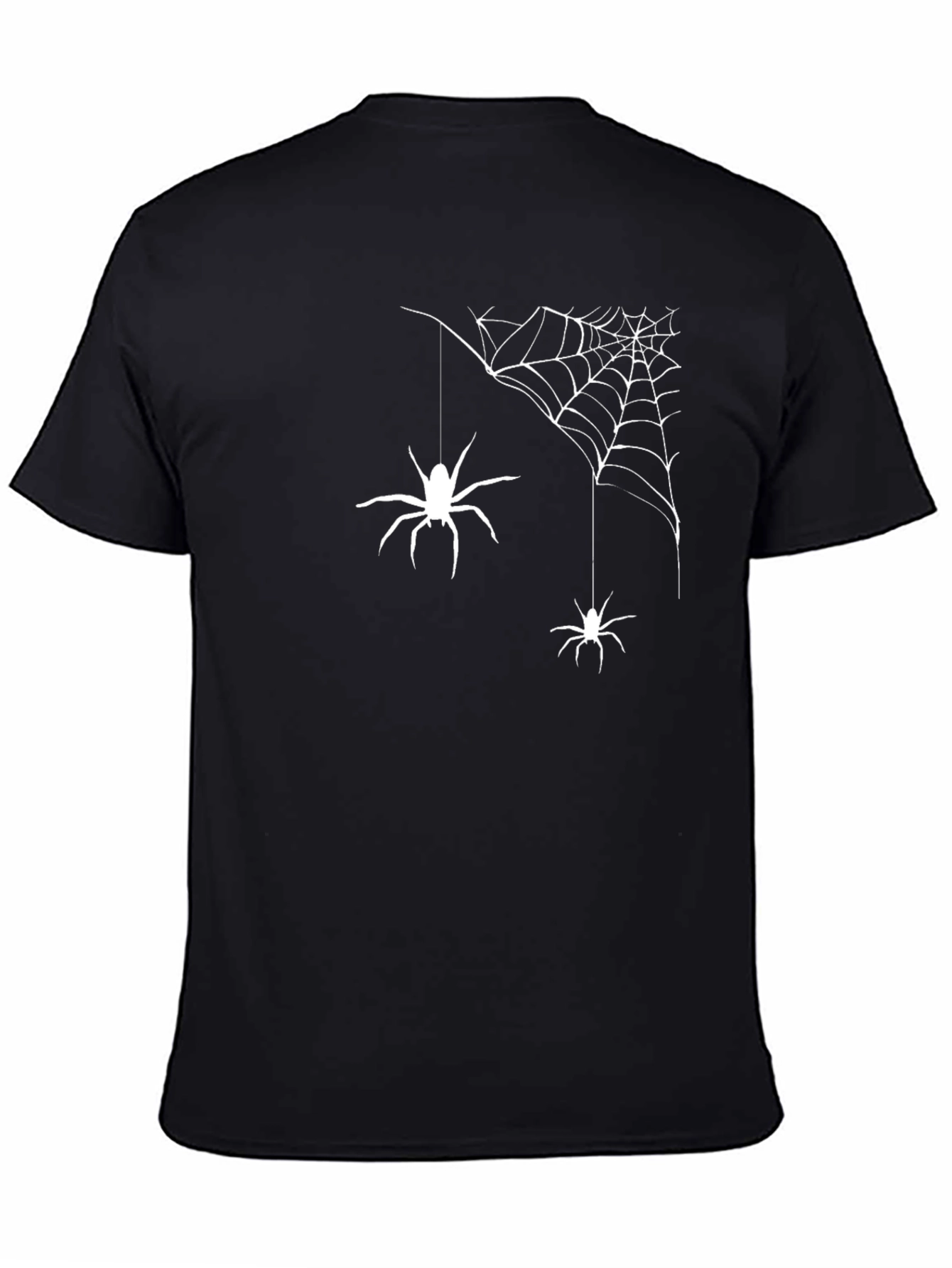 Spooky Spider Web Halloween T-Shirt