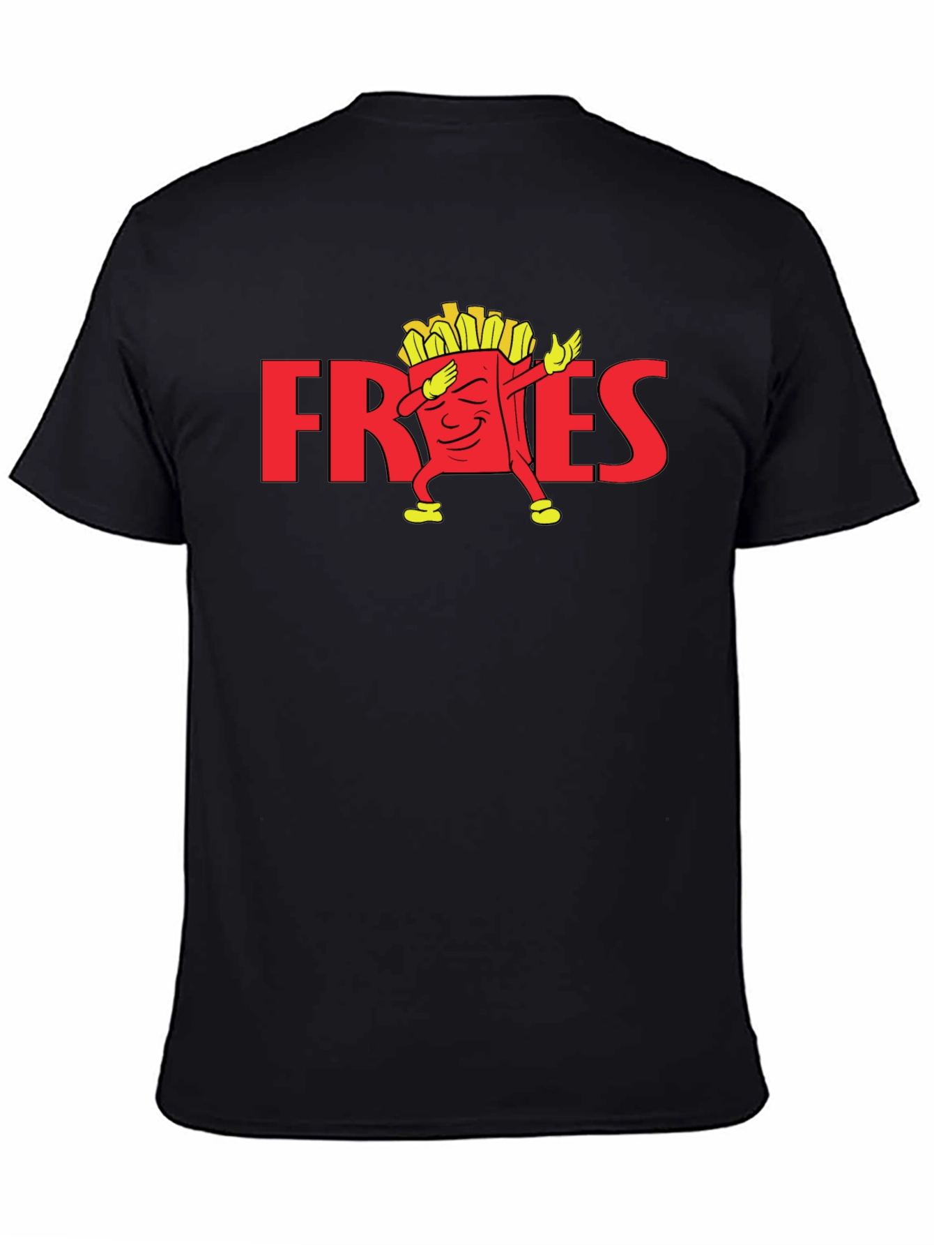 Funny Dabbing Fries Graphic T-Shirt