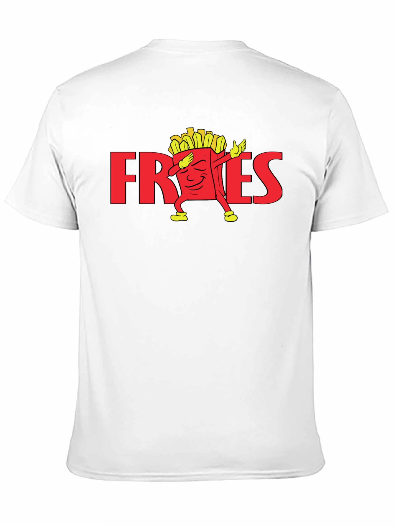 Funny Dabbing Fries Graphic T-Shirt