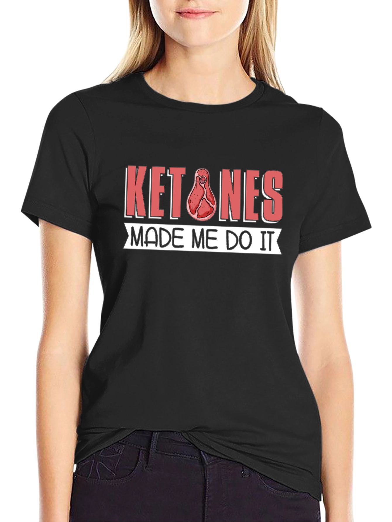 Ketones Made Me Do It T-Shirt Keto Diet Tee