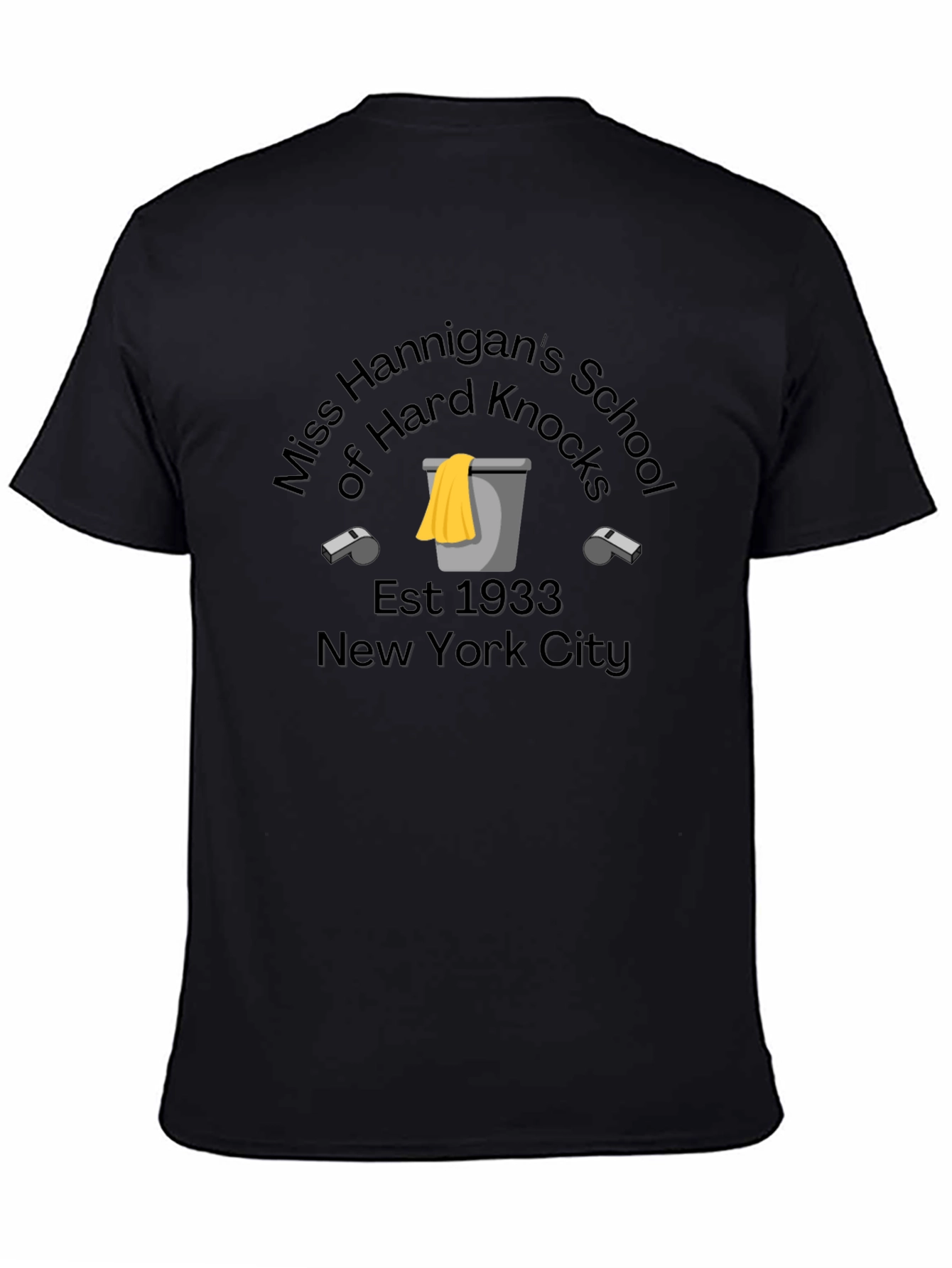 Miss Hannigans School T-Shirt - Black