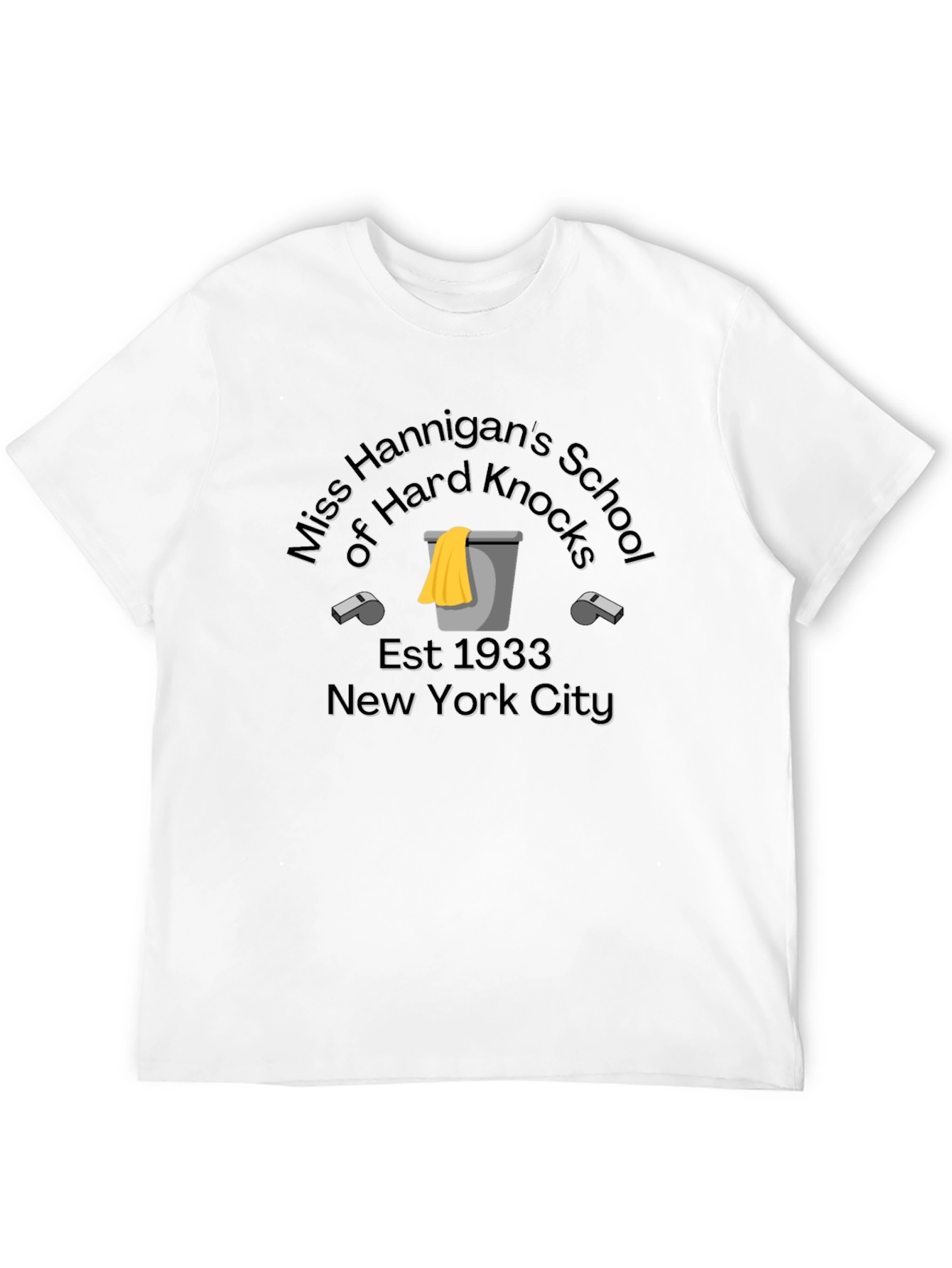 Miss Hannigans School T-Shirt - Black