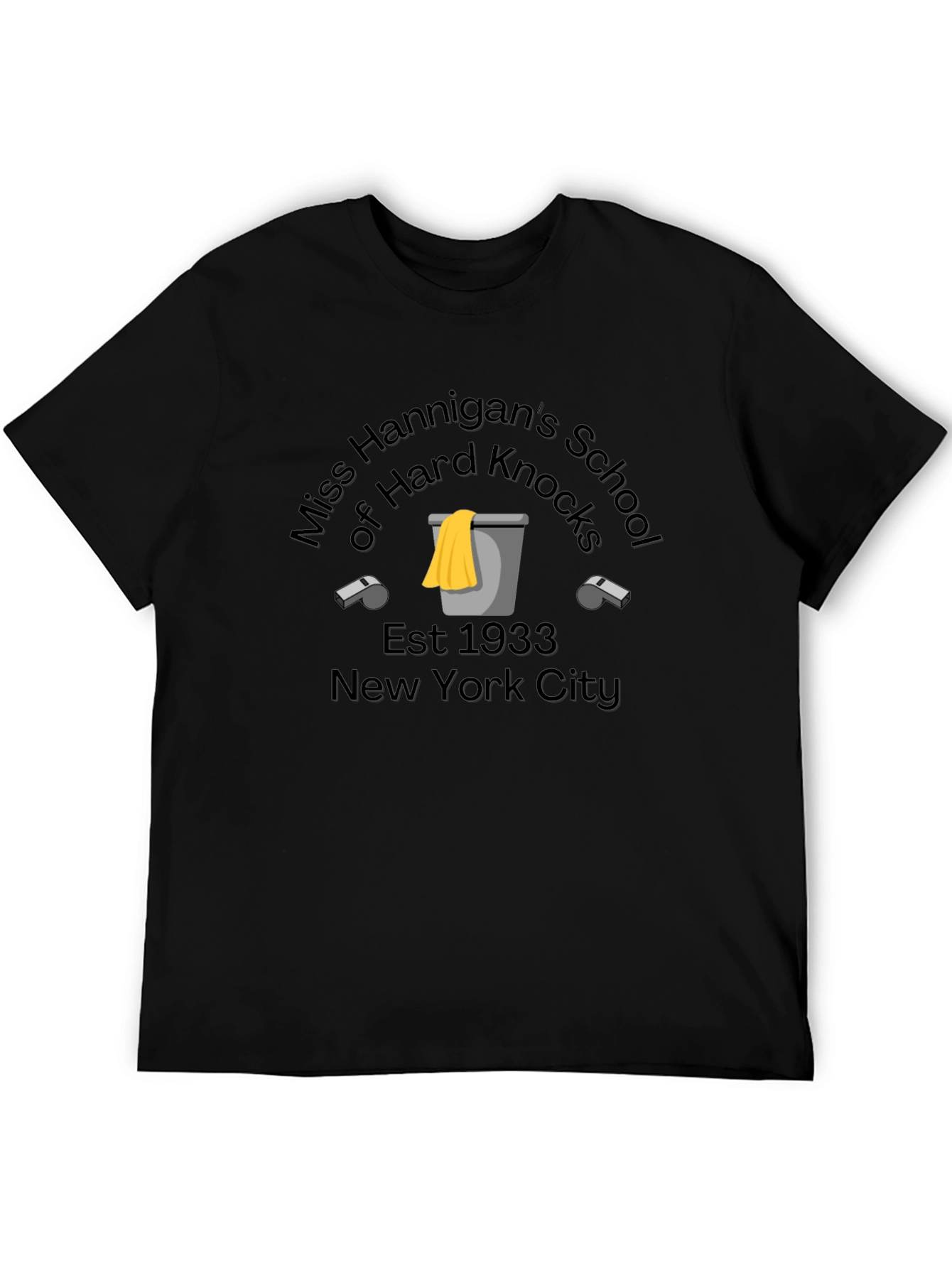 Miss Hannigans School T-Shirt - Black