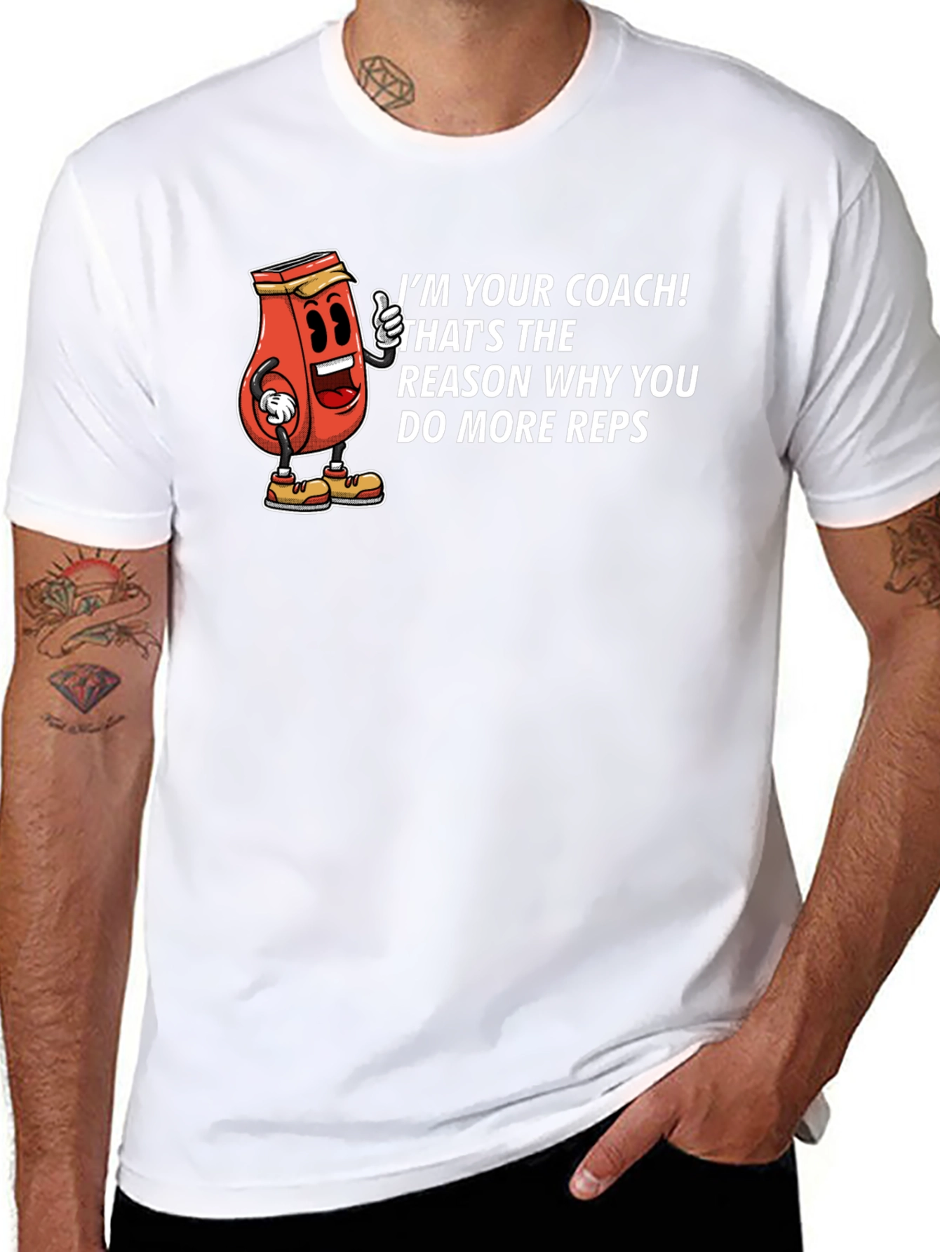 Coach Kool-Aid Man More Reps Black T-Shirt