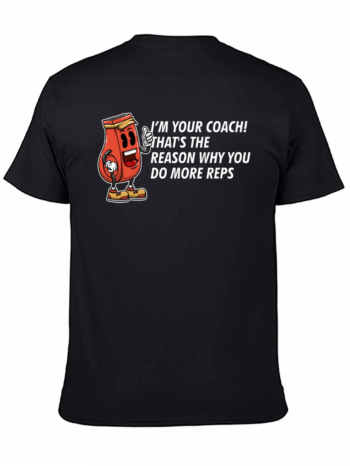 Coach Kool-Aid Man More Reps Black T-Shirt
